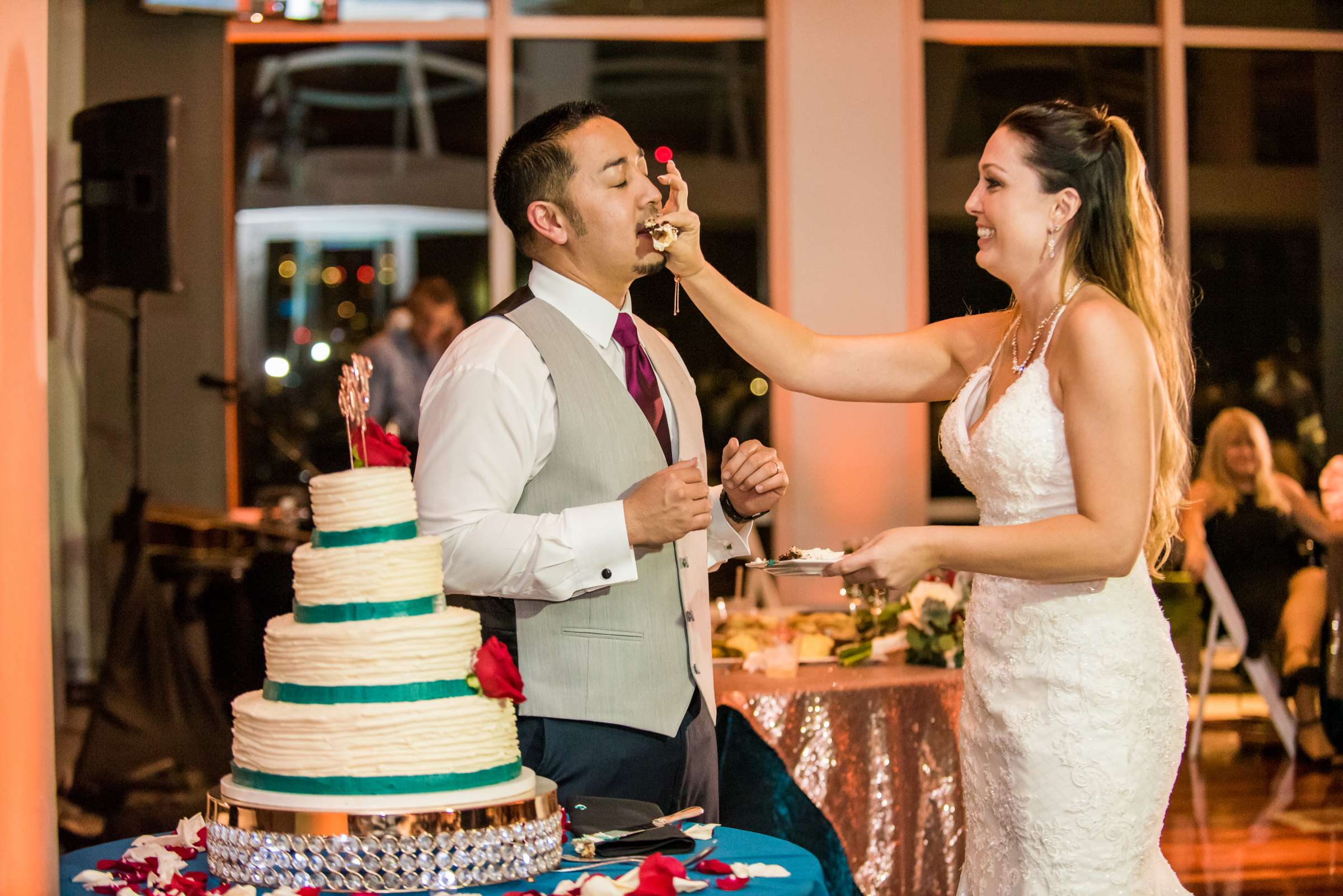 Hilton San Diego Bayfront Wedding, Roxane and Jay Wedding Photo #113 by True Photography