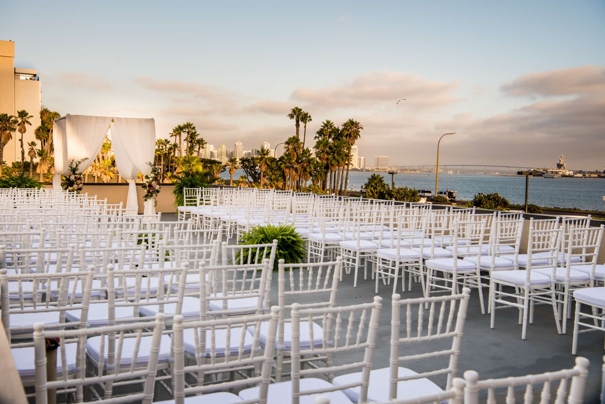 Harbor View Loft Wedding coordinated by Personal Touch Dining, Beautiful Skyline Location Wedding Photo #47 by True Photography