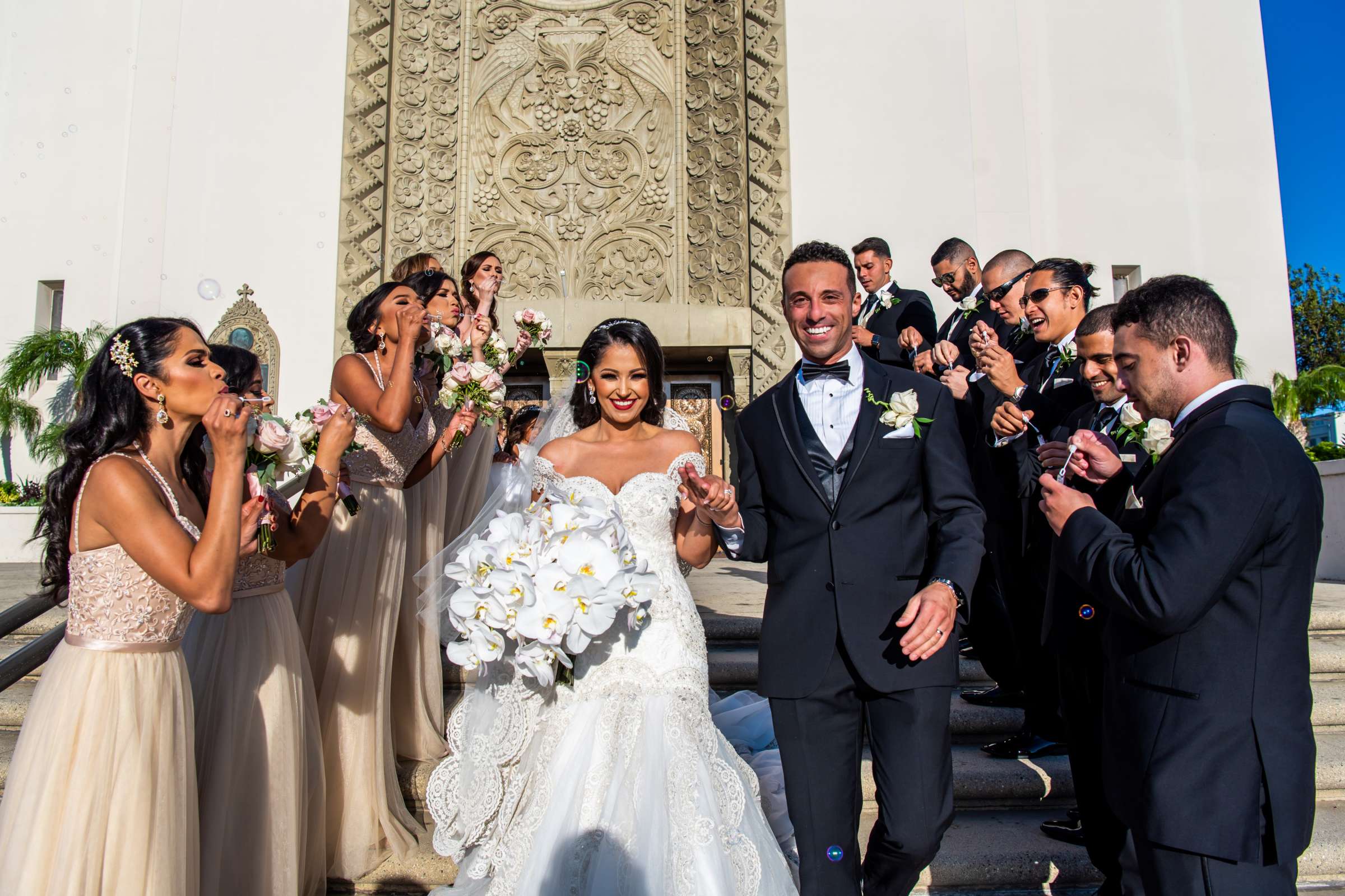 Millenium Biltmore Hotel Wedding, Maryan and Remy Wedding Photo #88 by True Photography