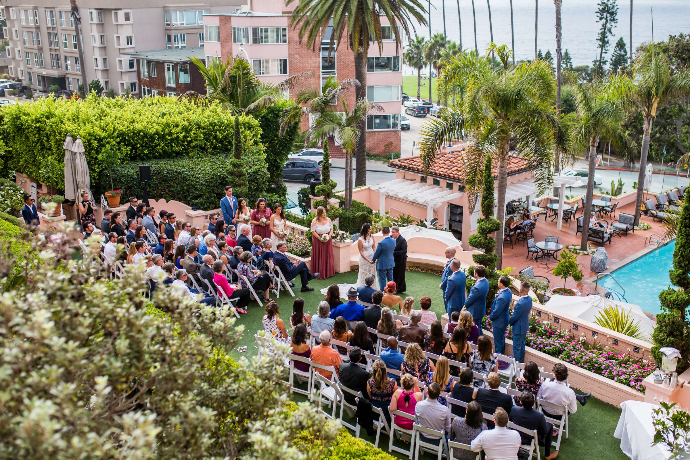 La Valencia Wedding coordinated by Serendipity Events, Lindsey and Matt Wedding Photo #9 by True Photography