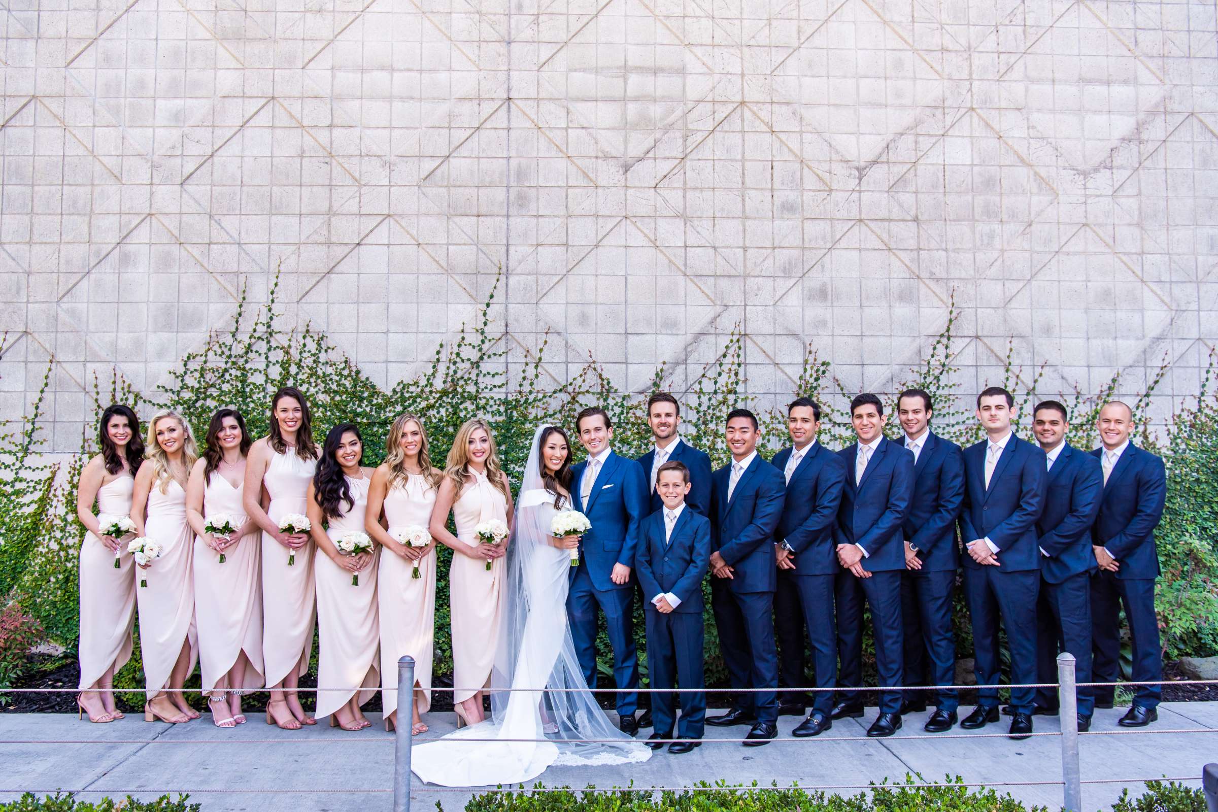Marriott Marquis San Diego Marina Wedding coordinated by First Comes Love Weddings & Events, Kelsey and Dylan Wedding Photo #57 by True Photography