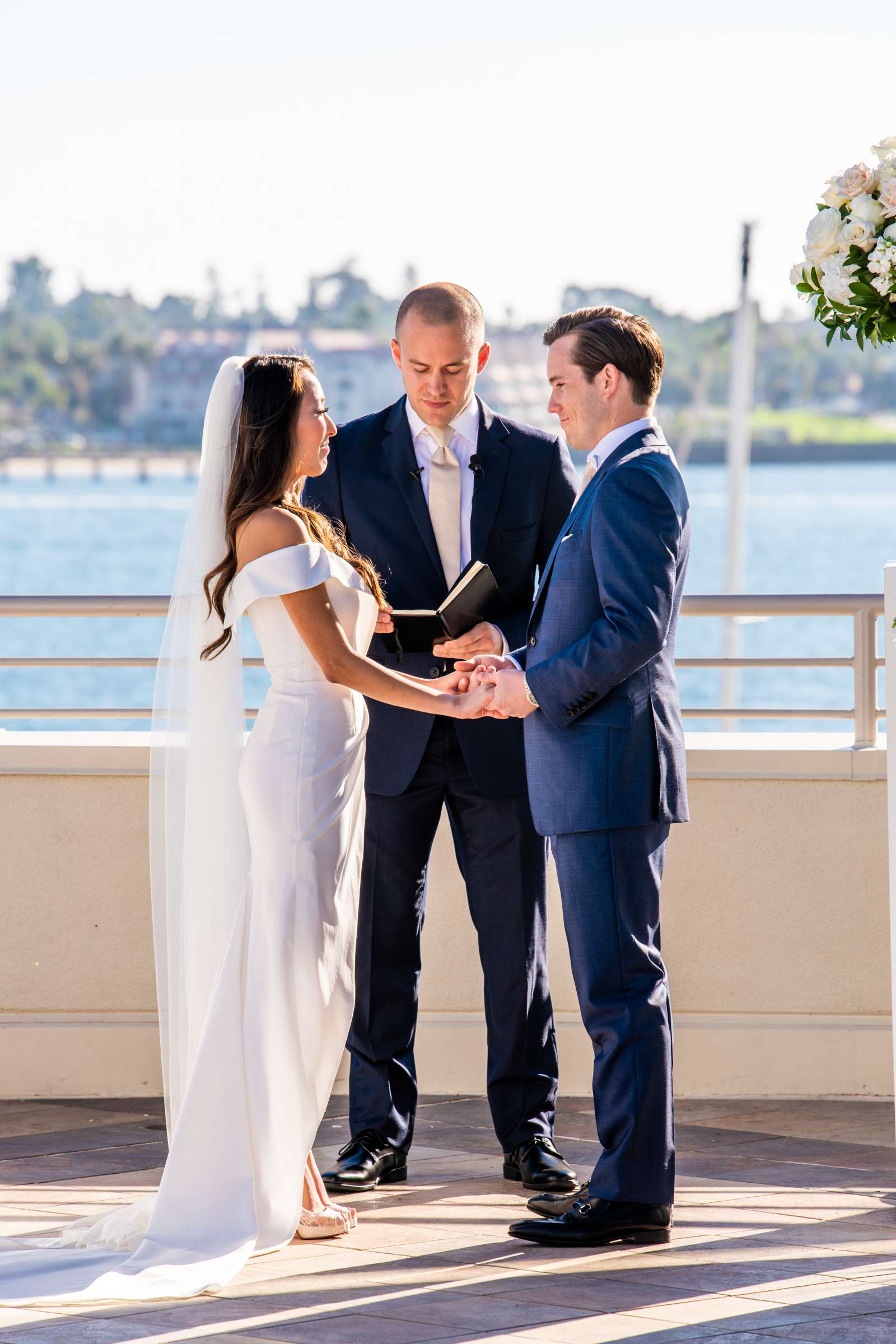 Marriott Marquis San Diego Marina Wedding coordinated by First Comes Love Weddings & Events, Kelsey and Dylan Wedding Photo #101 by True Photography