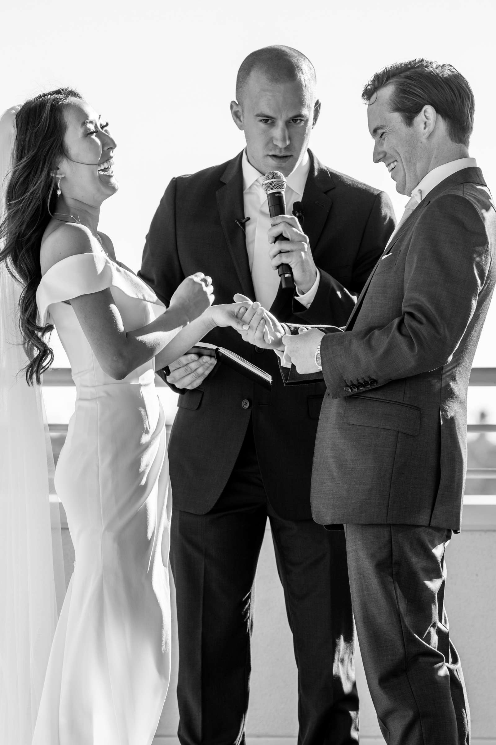 Marriott Marquis San Diego Marina Wedding coordinated by First Comes Love Weddings & Events, Kelsey and Dylan Wedding Photo #109 by True Photography
