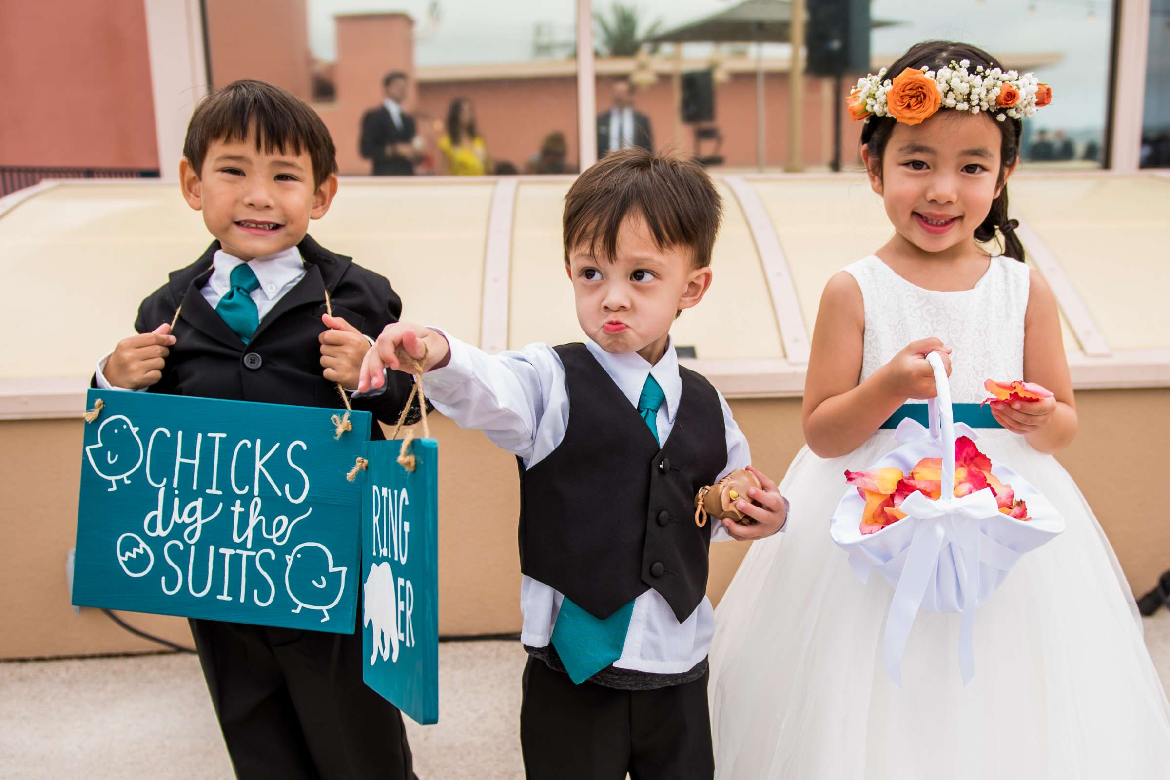 La Jolla Cove Rooftop Wedding coordinated by The Abbey Catering, Elisa and Christopher Wedding Photo #18 by True Photography