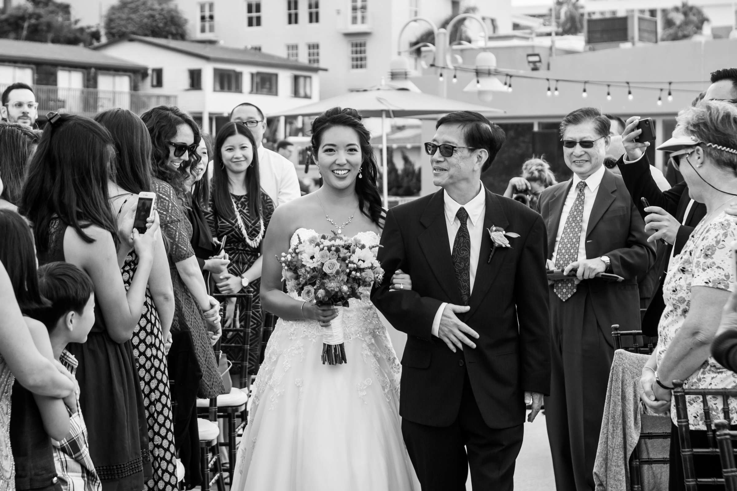 La Jolla Cove Rooftop Wedding coordinated by The Abbey Catering, Elisa and Christopher Wedding Photo #54 by True Photography