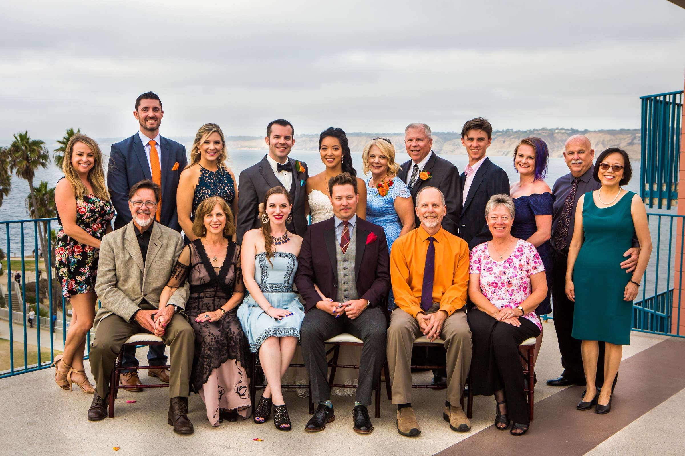 La Jolla Cove Rooftop Wedding coordinated by The Abbey Catering, Elisa and Christopher Wedding Photo #72 by True Photography