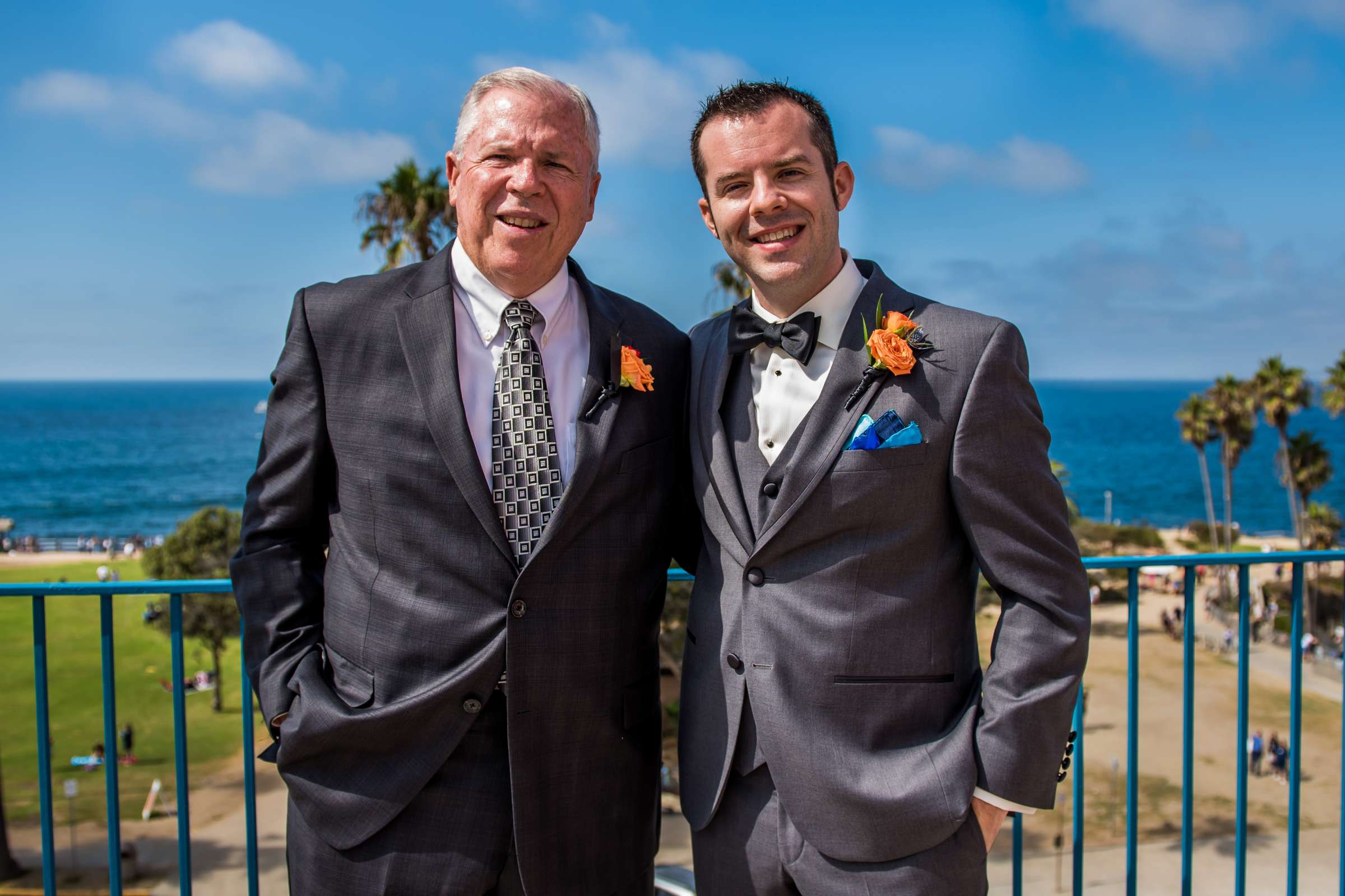 La Jolla Cove Rooftop Wedding coordinated by The Abbey Catering, Elisa and Christopher Wedding Photo #79 by True Photography