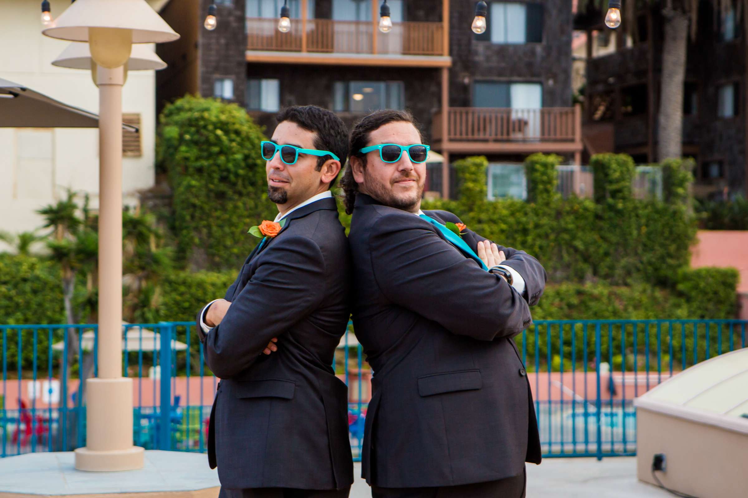 La Jolla Cove Rooftop Wedding coordinated by The Abbey Catering, Elisa and Christopher Wedding Photo #89 by True Photography