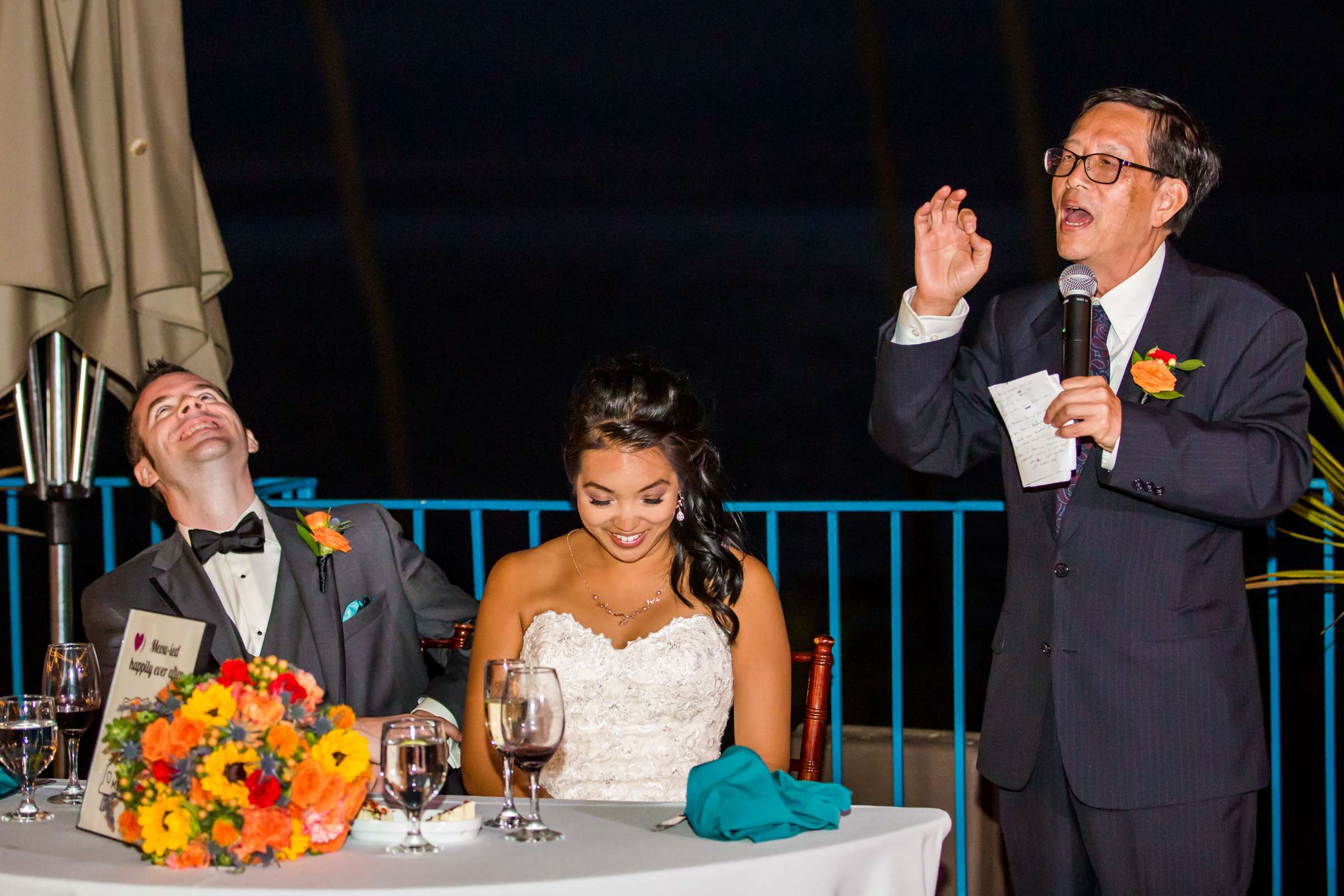 La Jolla Cove Rooftop Wedding coordinated by The Abbey Catering, Elisa and Christopher Wedding Photo #99 by True Photography