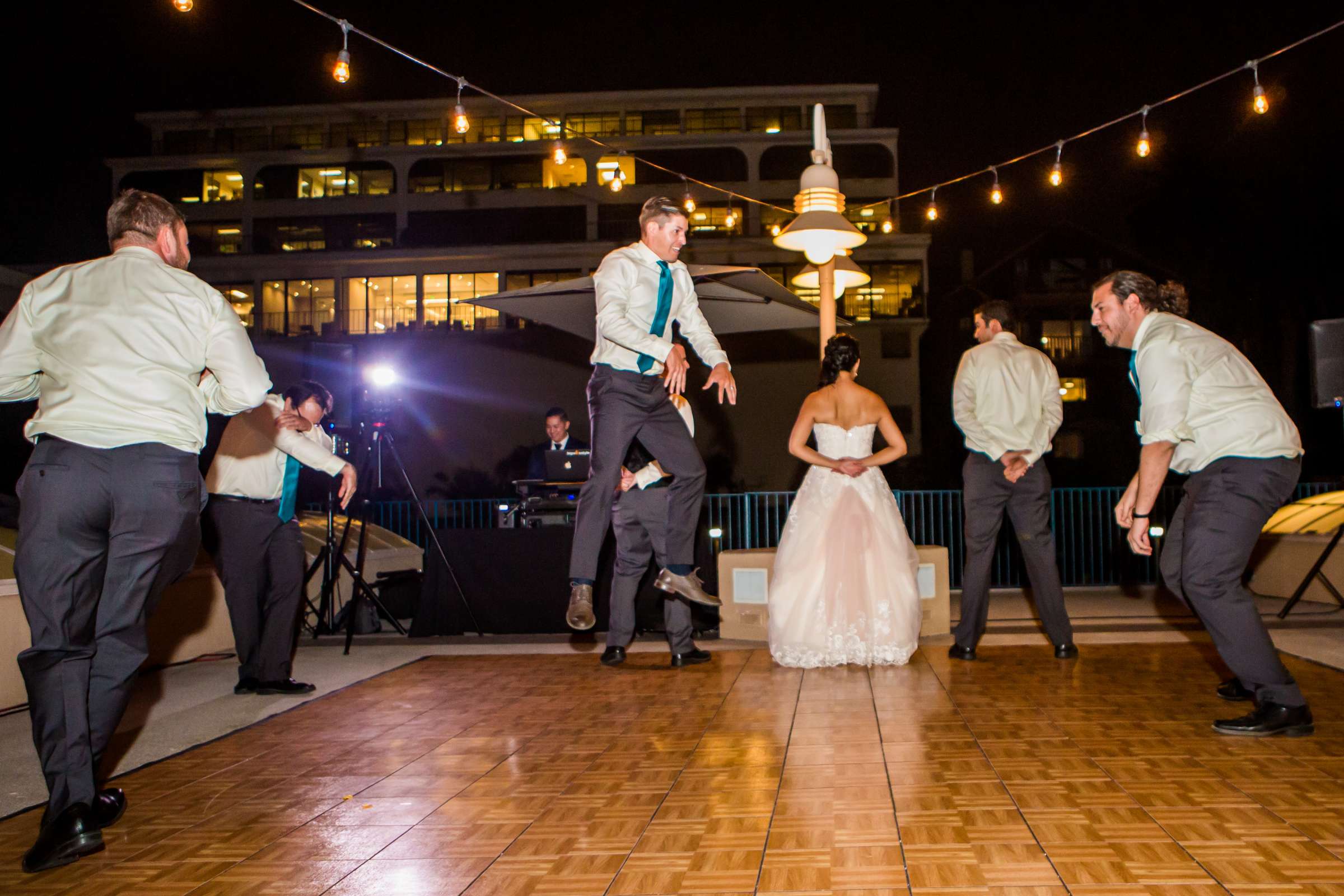 La Jolla Cove Rooftop Wedding coordinated by The Abbey Catering, Elisa and Christopher Wedding Photo #104 by True Photography