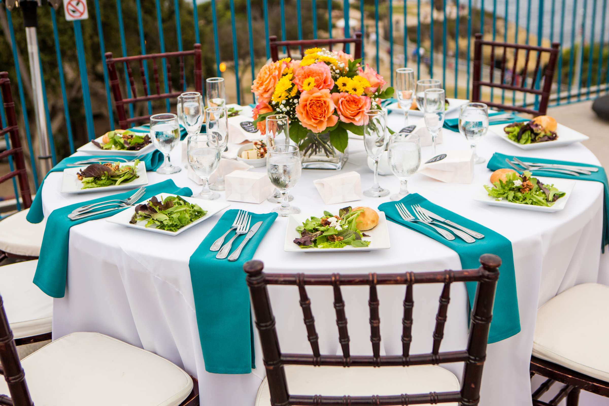 La Jolla Cove Rooftop Wedding coordinated by The Abbey Catering, Elisa and Christopher Wedding Photo #120 by True Photography