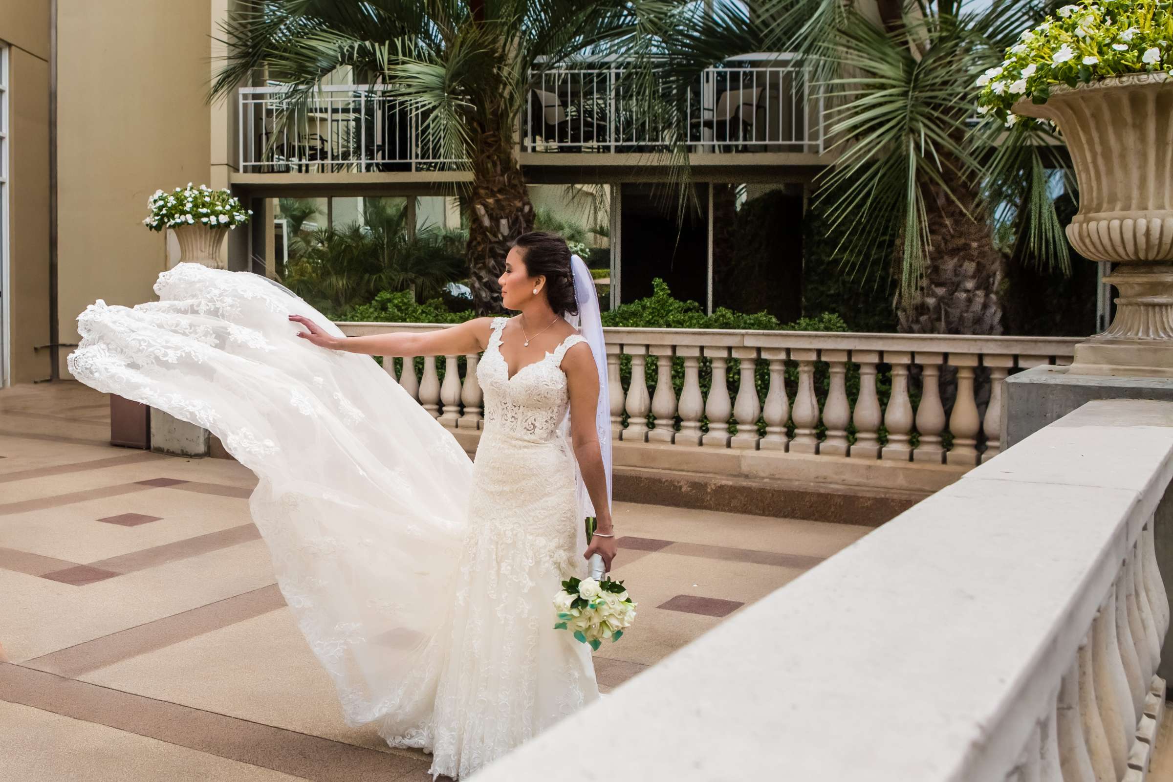 Scripps Seaside Forum Wedding coordinated by Sweet Blossom Weddings, Katrina and Mitchell Wedding Photo #5 by True Photography