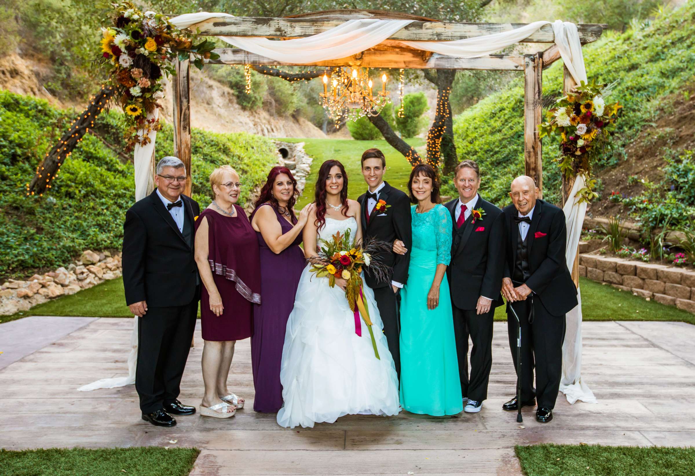 Family Formals at Los Willows Wedding, Amber and Eric Wedding Photo #85 by True Photography