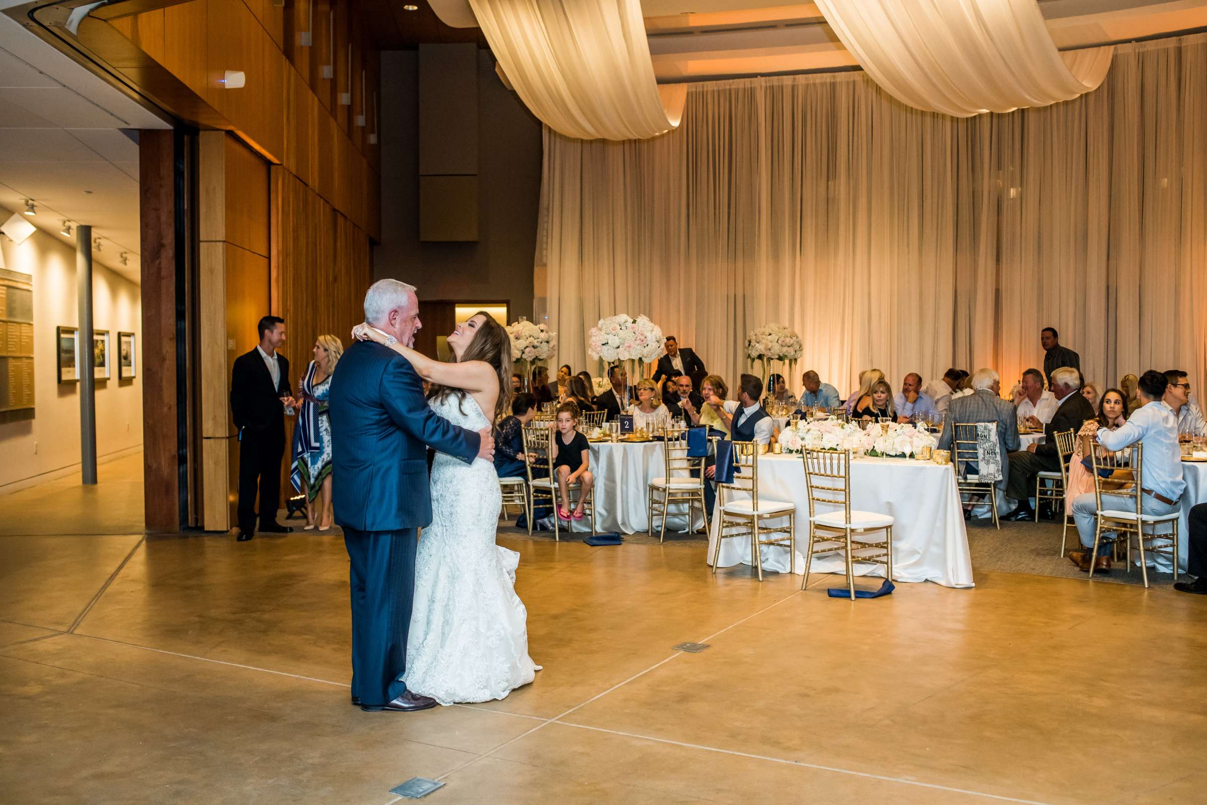 Scripps Seaside Forum Wedding coordinated by First Comes Love Weddings & Events, Janelle and Mike Wedding Photo #99 by True Photography