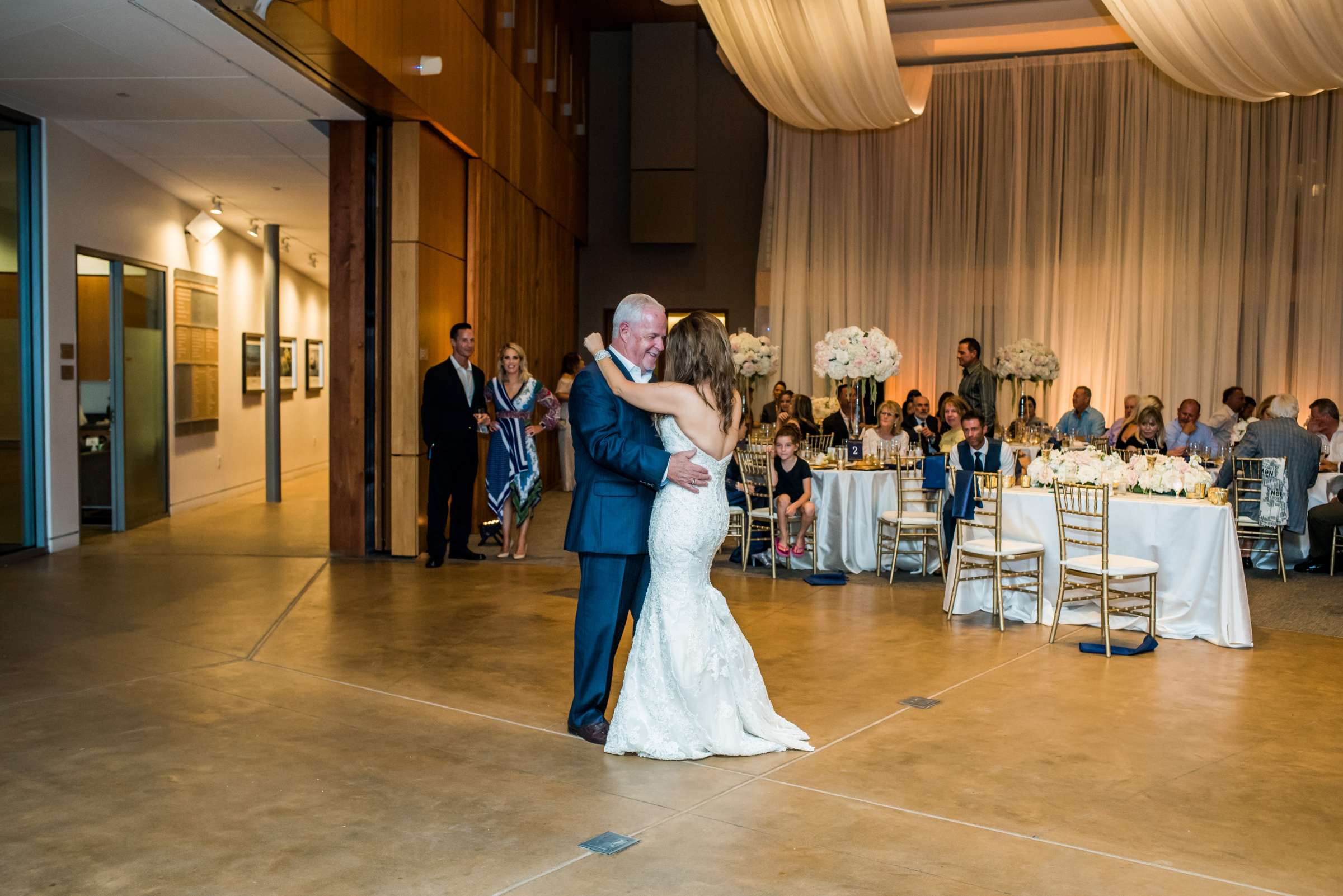 Scripps Seaside Forum Wedding coordinated by First Comes Love Weddings & Events, Janelle and Mike Wedding Photo #102 by True Photography