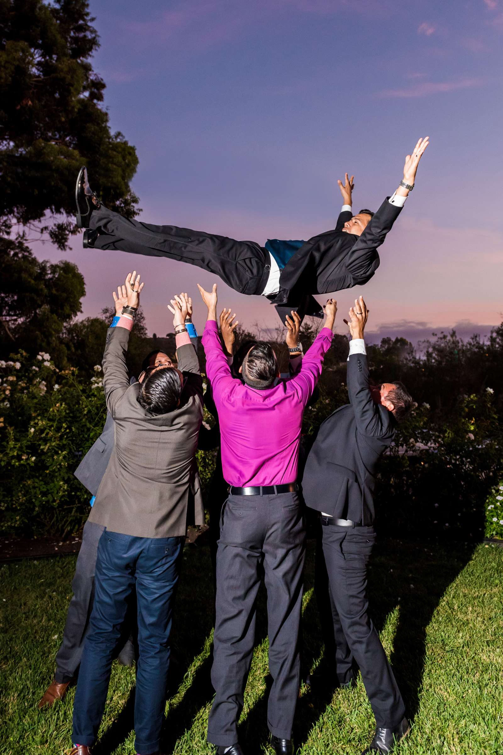 Groomsmen at Private Residence Wedding, Kareen and Gaspar Wedding Photo #505352 by True Photography