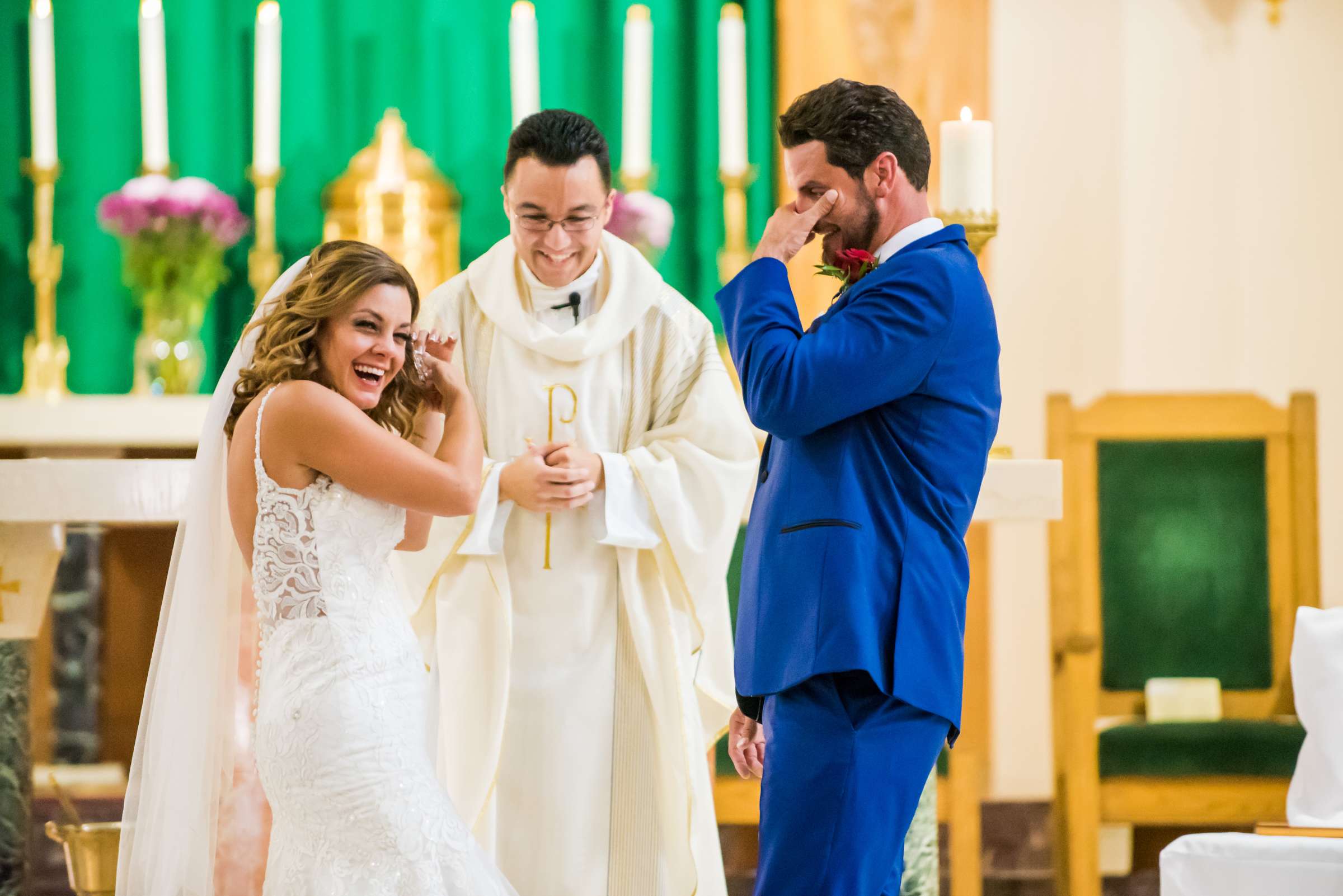 Candid moment at The Westin Carlsbad Resort and Spa Wedding, Dawn and Kyle Wedding Photo #58 by True Photography