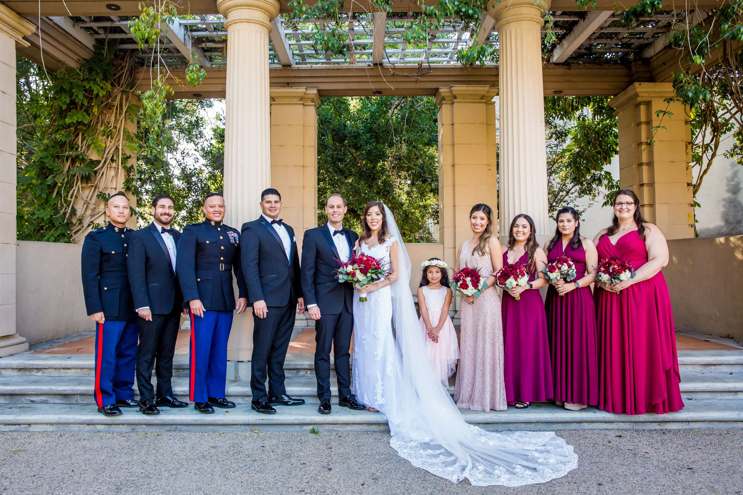 Japanese Friendship Garden Wedding coordinated by Lace and Champagne, Denise and Cory Wedding Photo #12 by True Photography