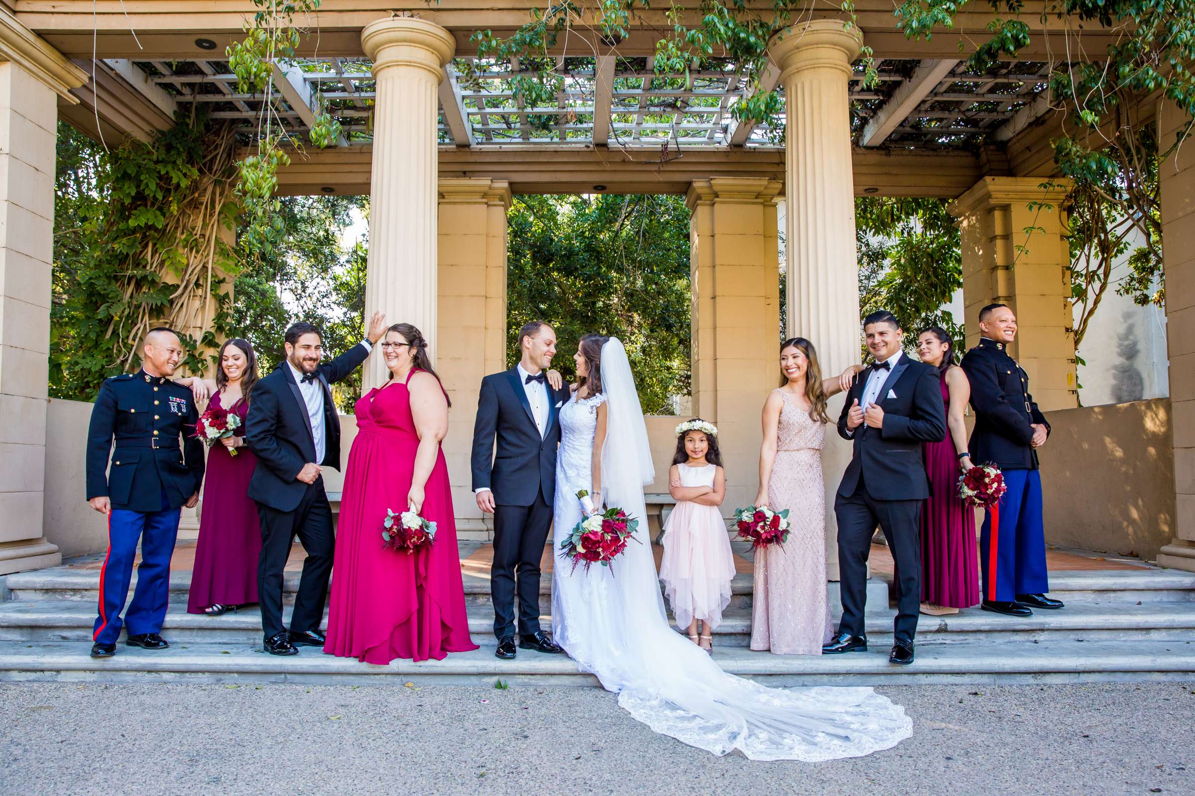 Japanese Friendship Garden Wedding coordinated by Lace and Champagne, Denise and Cory Wedding Photo #55 by True Photography