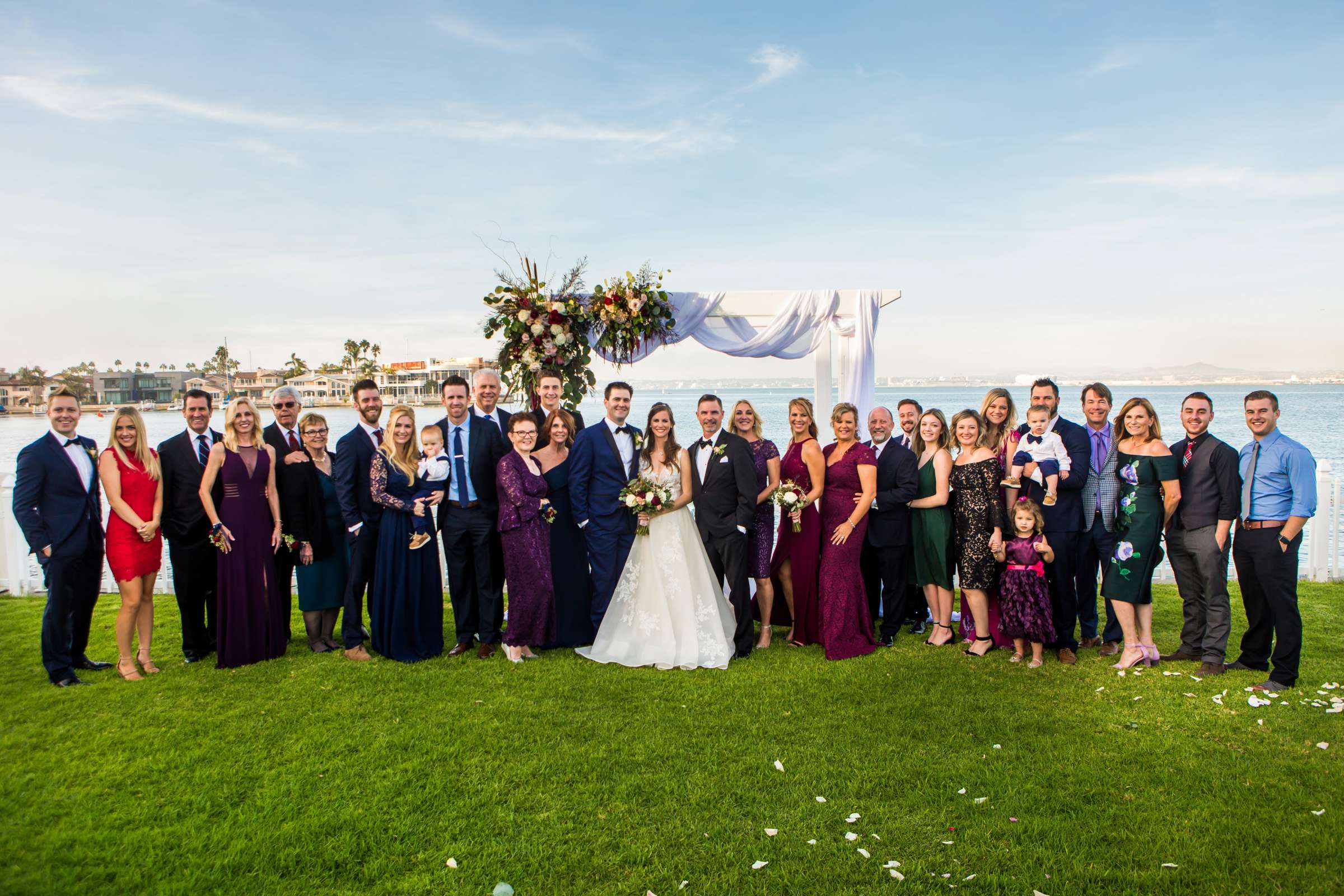 Coronado Cays Yacht Club Wedding coordinated by Silhouette Event Planning & Design, Nicole and Travis Wedding Photo #88 by True Photography