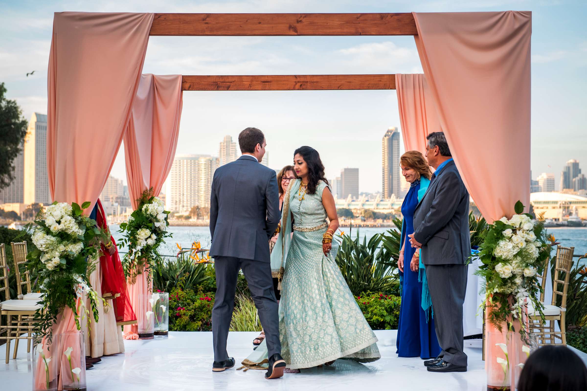 Coronado Island Marriott Resort & Spa Wedding coordinated by Sweet Love Designs, Shweta and Jb Wedding Photo #121 by True Photography