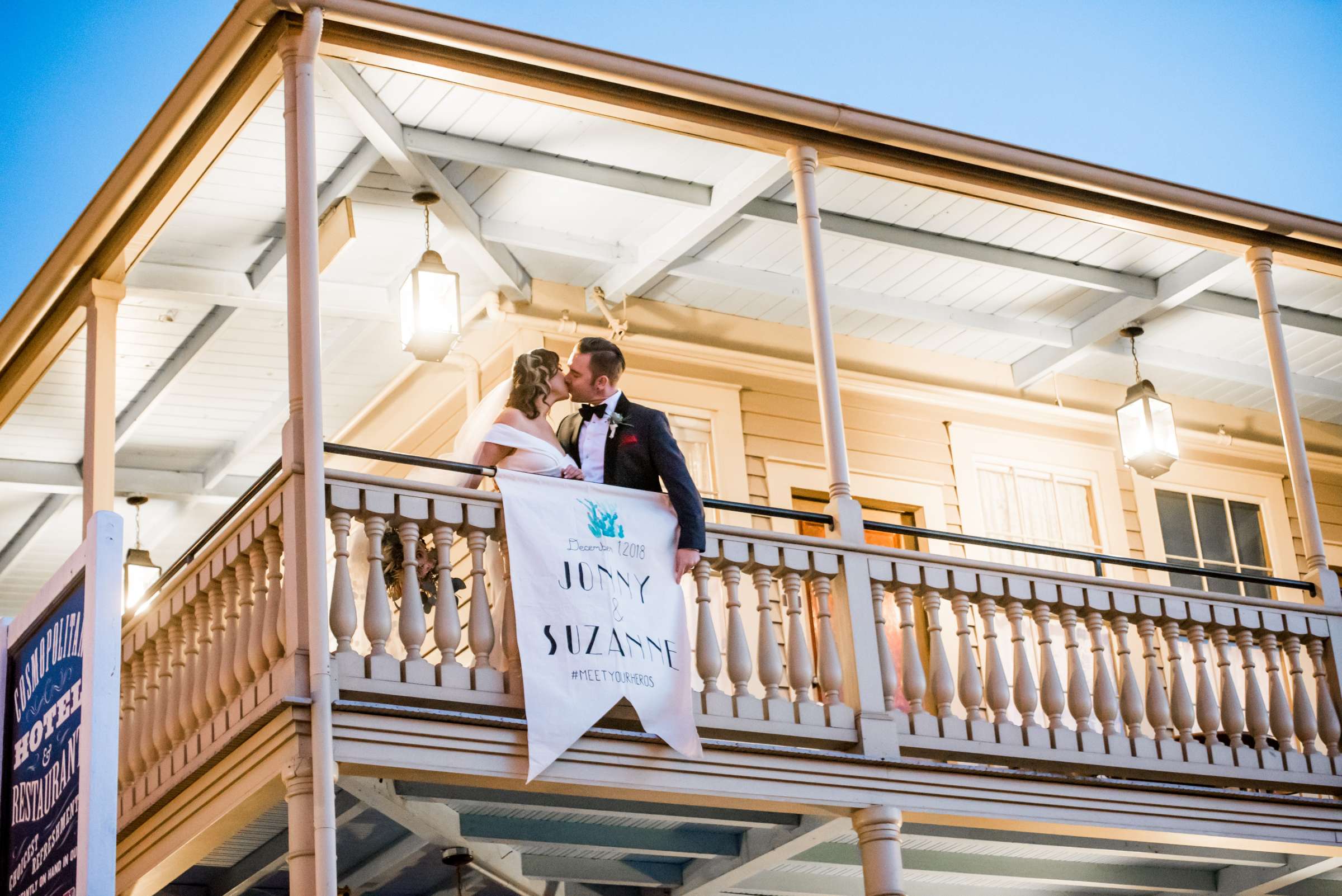 Cosmopolitan Hotel & Restaurant Wedding, Suzanne and Jonny Wedding Photo #109 by True Photography