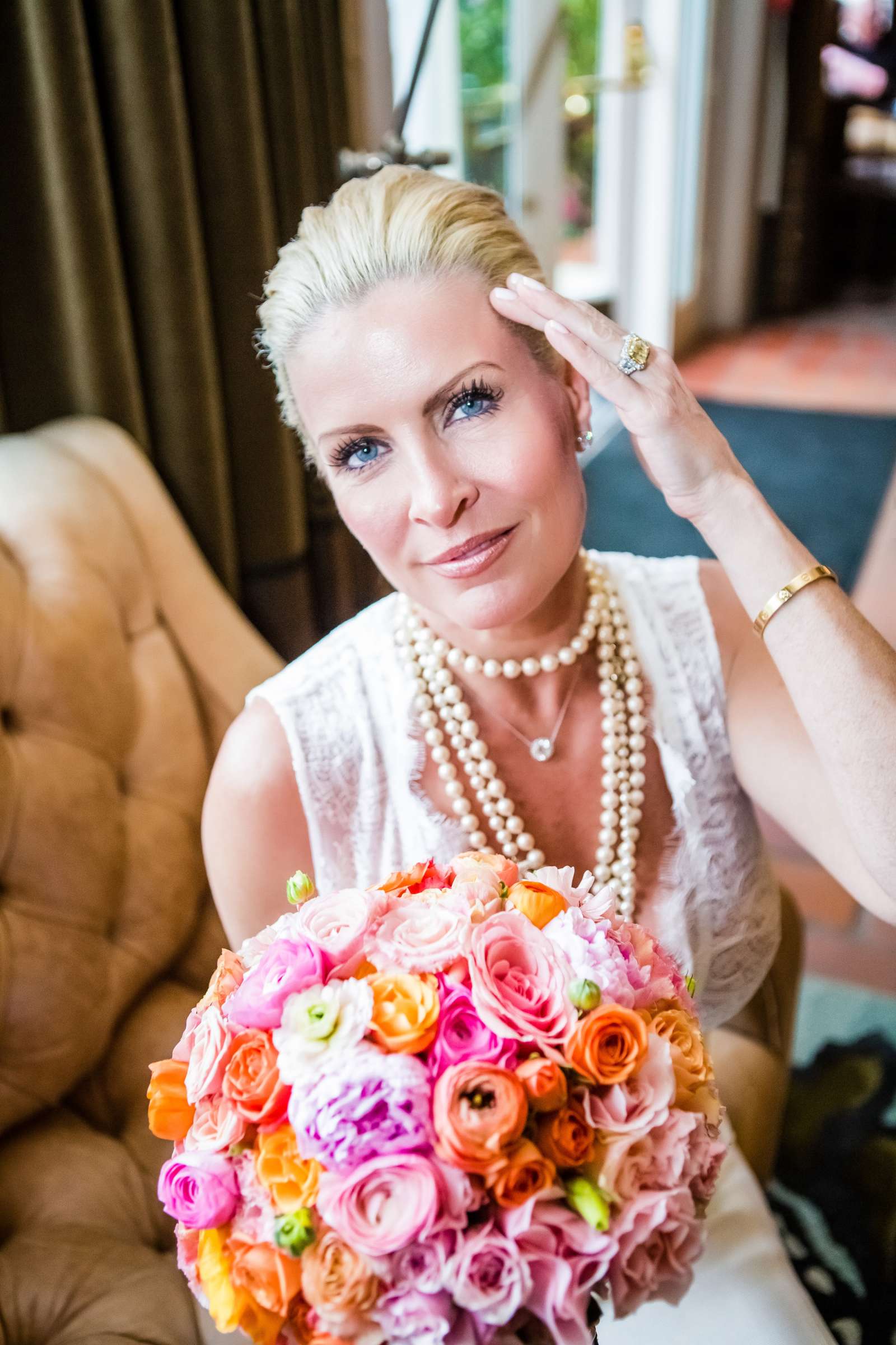 The Inn at Rancho Santa Fe Wedding coordinated by Gaslamp Floral, Sarah and Greg Wedding Photo #3 by True Photography