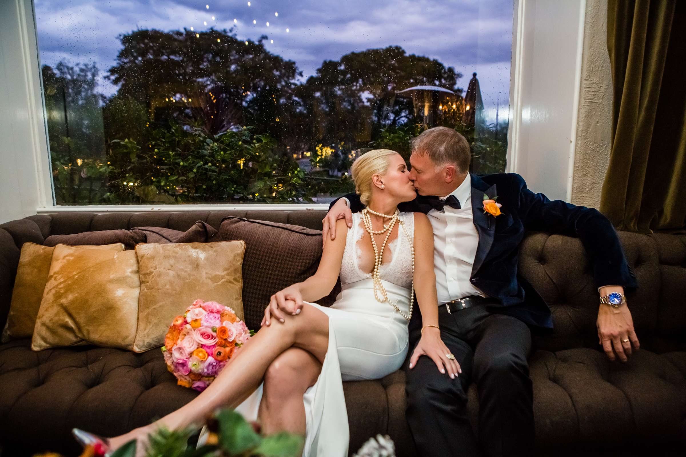 The Inn at Rancho Santa Fe Wedding coordinated by Gaslamp Floral, Sarah and Greg Wedding Photo #8 by True Photography