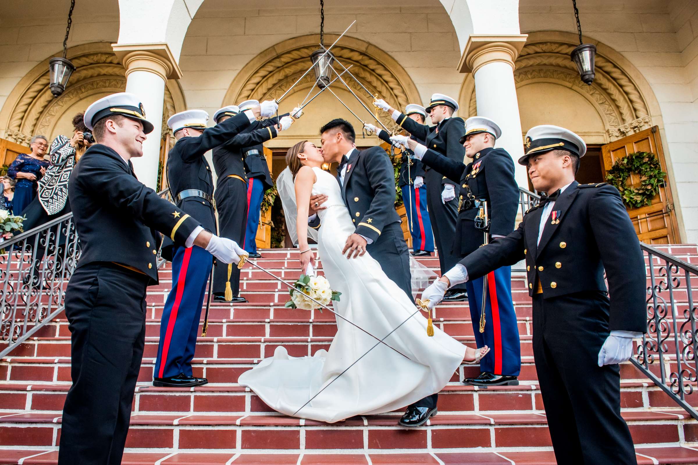 VENUES Liberty Station Wedding coordinated by Weddings by Thomas Lewis, Jessica and David Wedding Photo #5 by True Photography