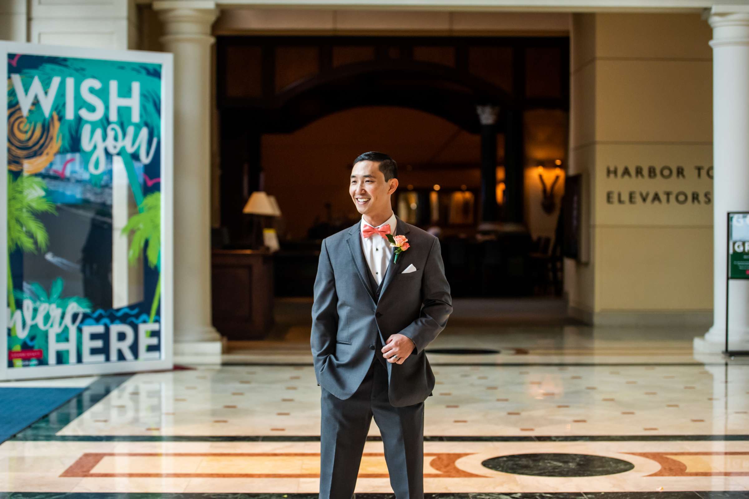 Manchester Grand Hyatt San Diego Wedding coordinated by Bella Mia Exclusive Events, Paula and Jimmy Wedding Photo #49 by True Photography