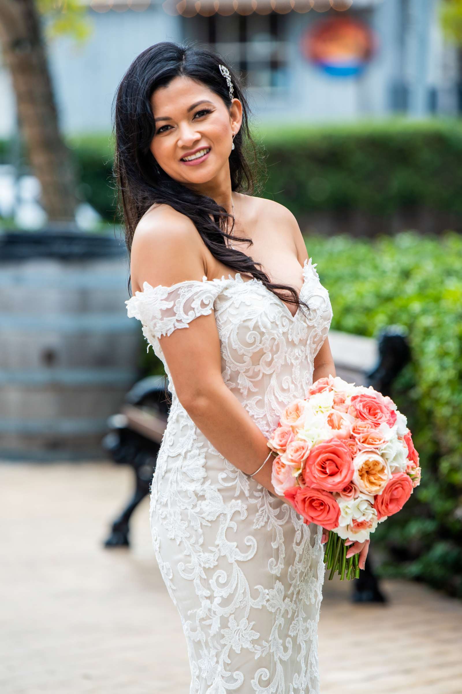 Manchester Grand Hyatt San Diego Wedding coordinated by Bella Mia Exclusive Events, Paula and Jimmy Wedding Photo #70 by True Photography