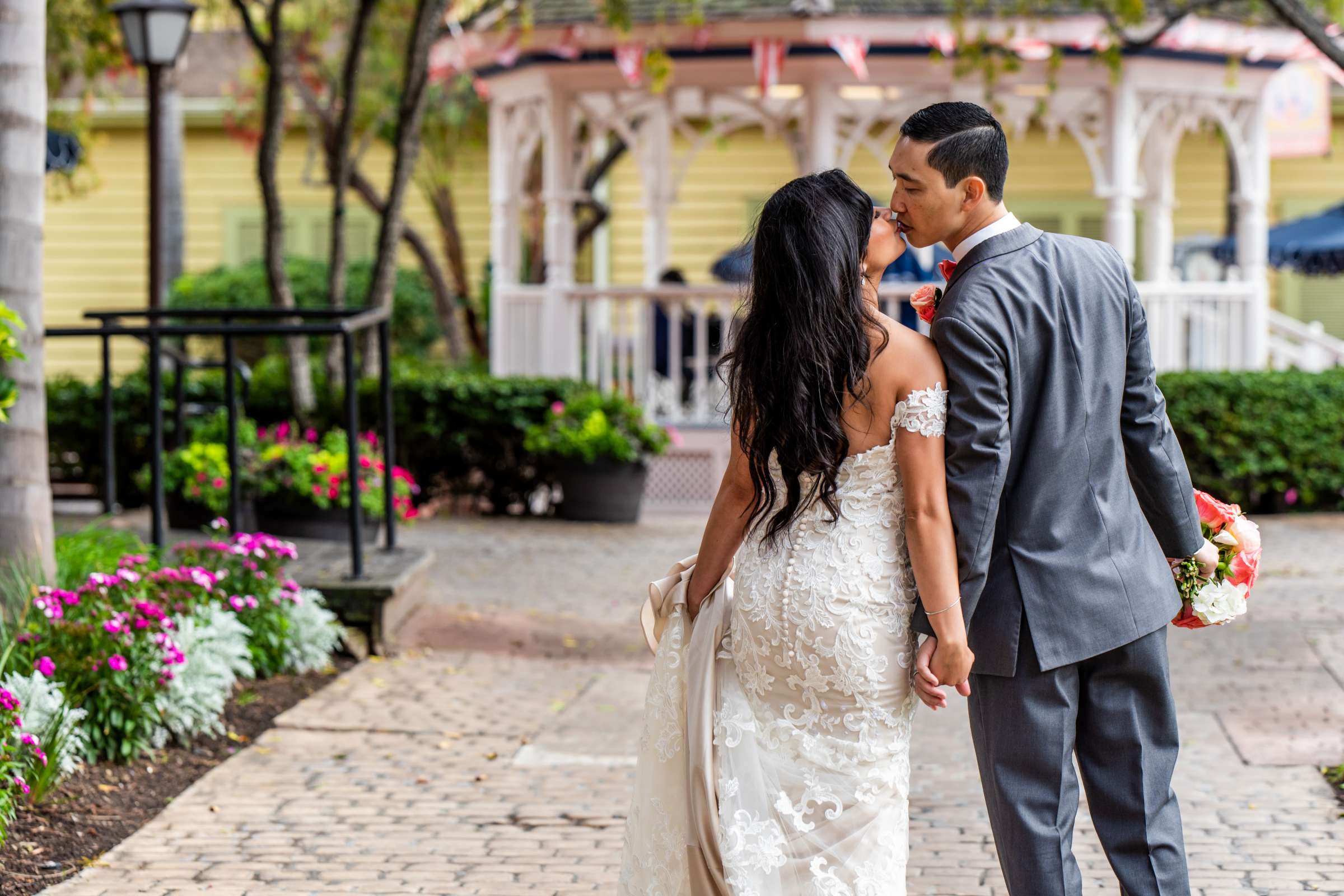 Manchester Grand Hyatt San Diego Wedding coordinated by Bella Mia Exclusive Events, Paula and Jimmy Wedding Photo #73 by True Photography