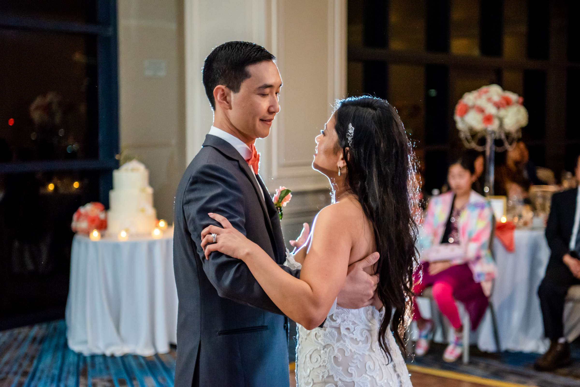 Manchester Grand Hyatt San Diego Wedding coordinated by Bella Mia Exclusive Events, Paula and Jimmy Wedding Photo #95 by True Photography