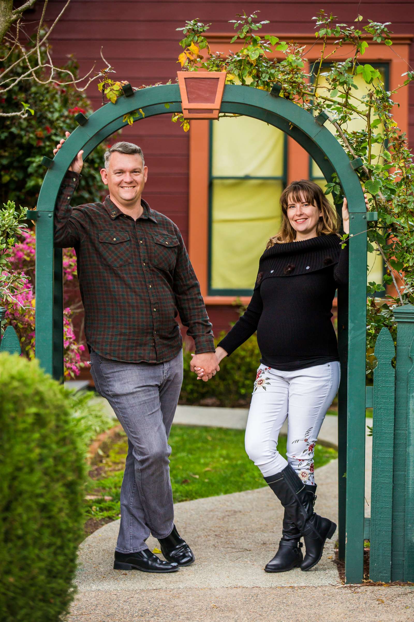 Heritage Park Maternity Photo Session, Yana Hart Maternity Photo #3 by True Photography