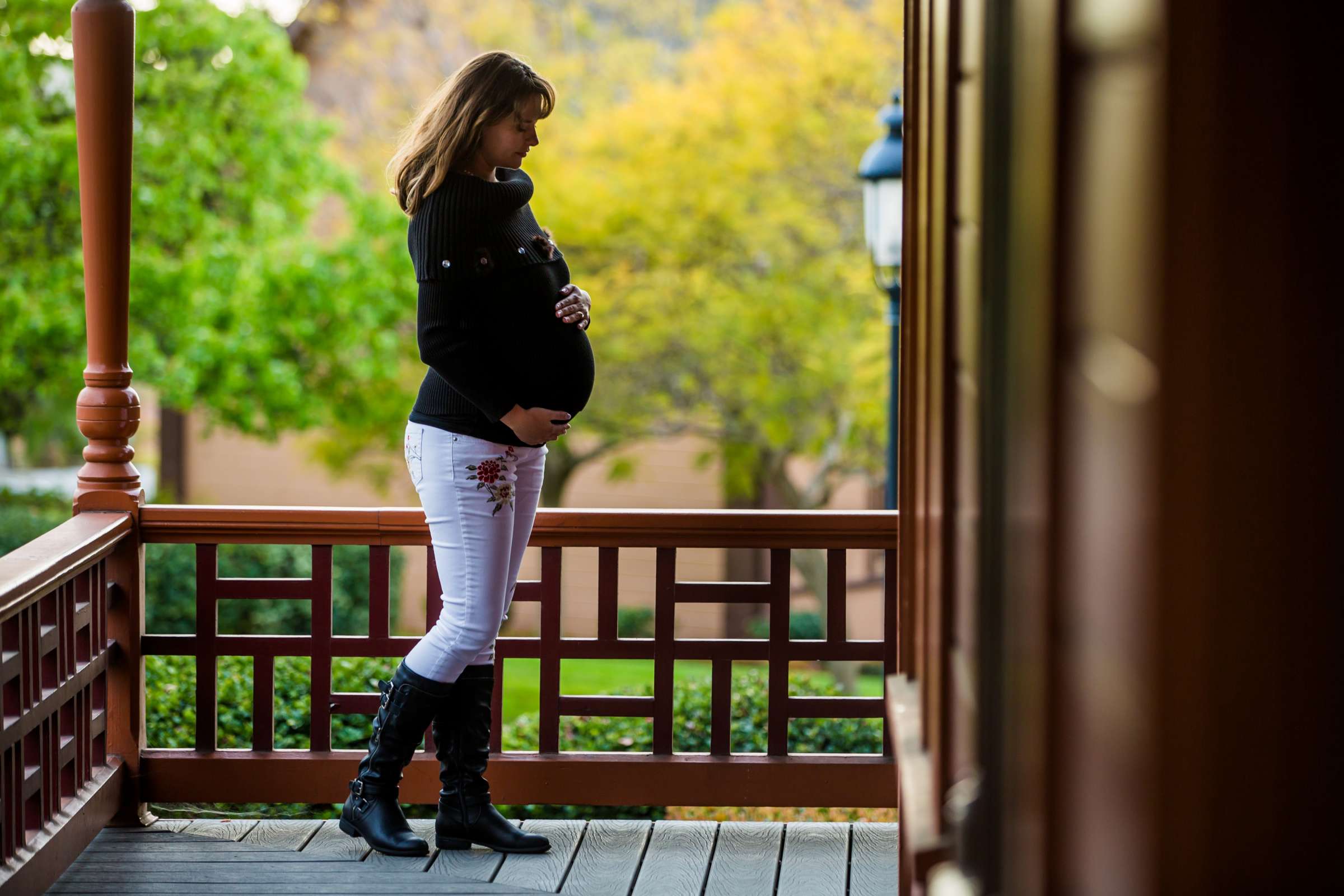 Heritage Park Maternity Photo Session, Yana Hart Maternity Photo #6 by True Photography