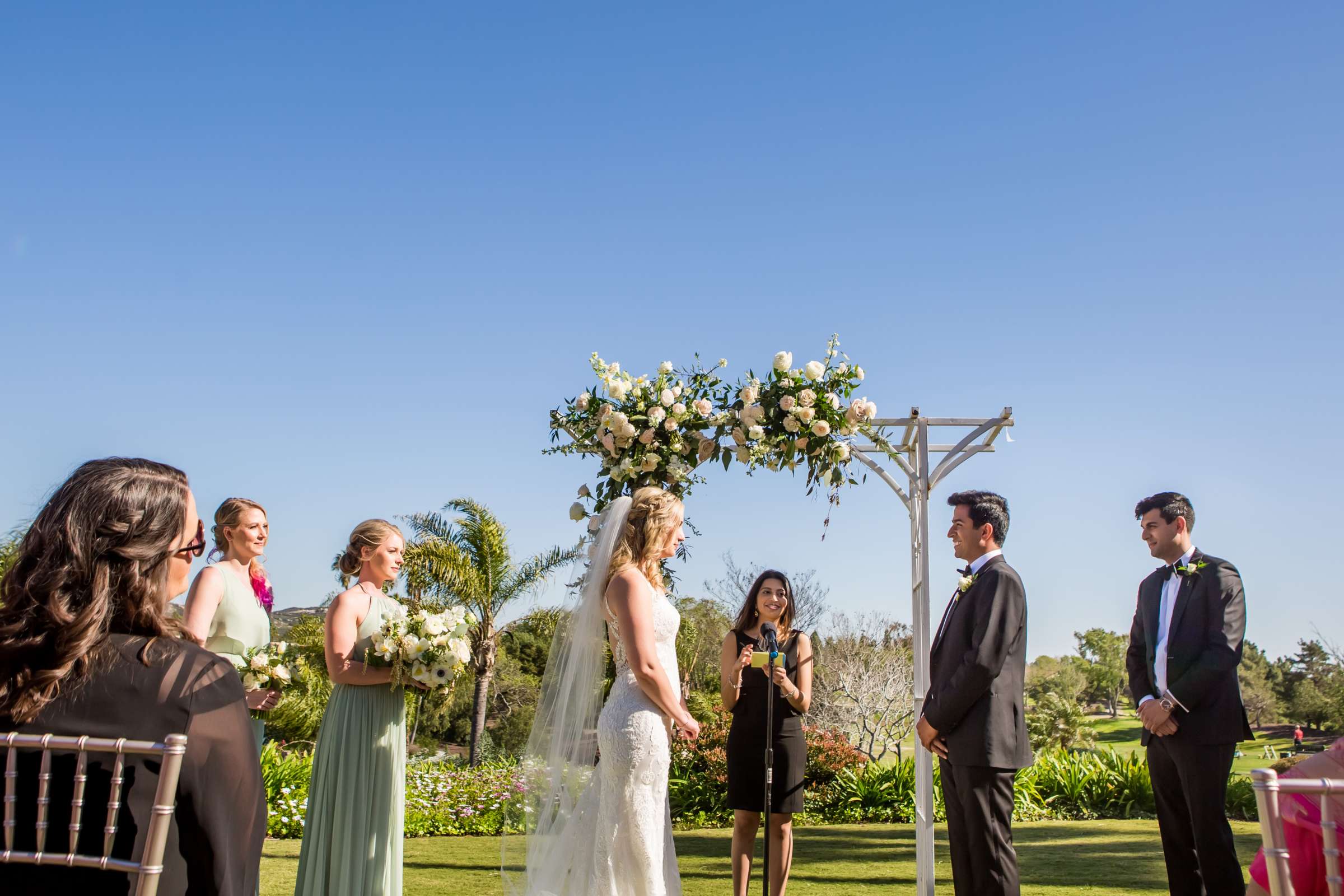 Bernardo Heights Country Club Wedding coordinated by Youre Invited Events, Ashley and Om Wedding Photo #61 by True Photography