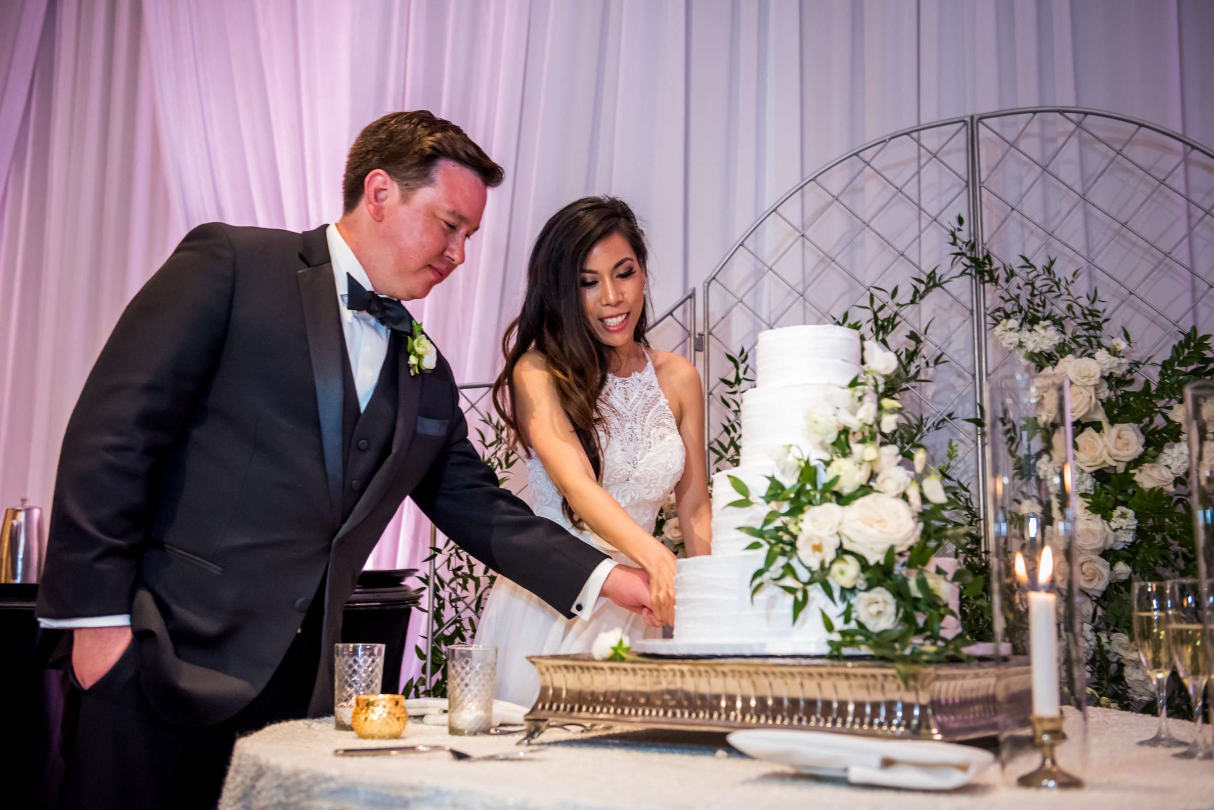 Hilton La Jolla Torrey Pines Wedding coordinated by Sweet Blossom Weddings, Jennifer and Sean Wedding Photo #135 by True Photography