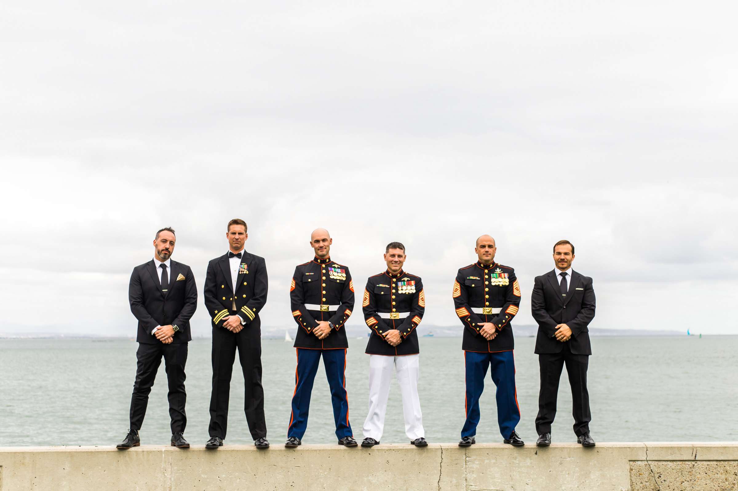 Ocean View Room Wedding coordinated by San Diego Life Events, Jenny and Brad Wedding Photo #58 by True Photography