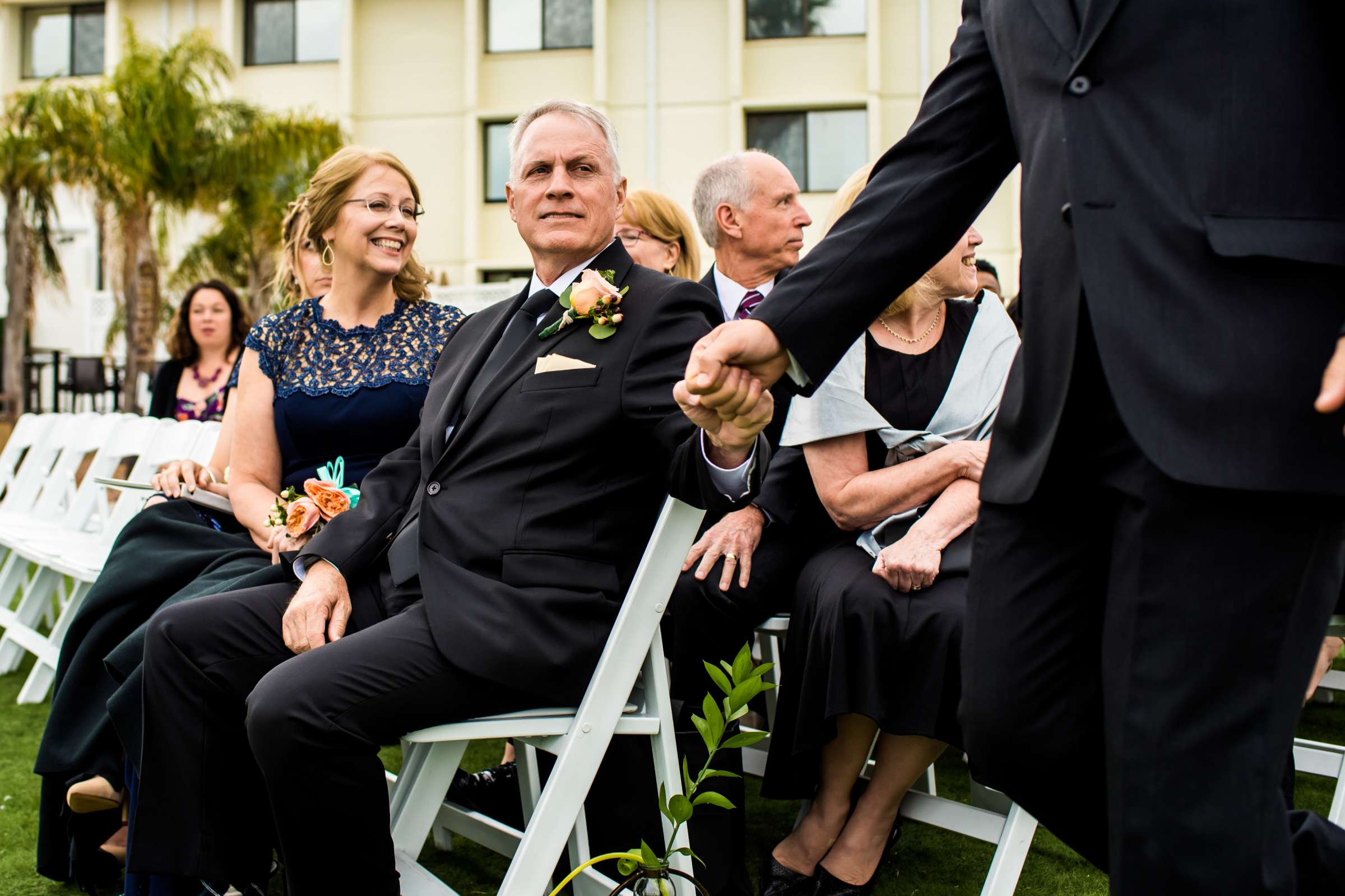 Ocean View Room Wedding coordinated by San Diego Life Events, Jenny and Brad Wedding Photo #70 by True Photography