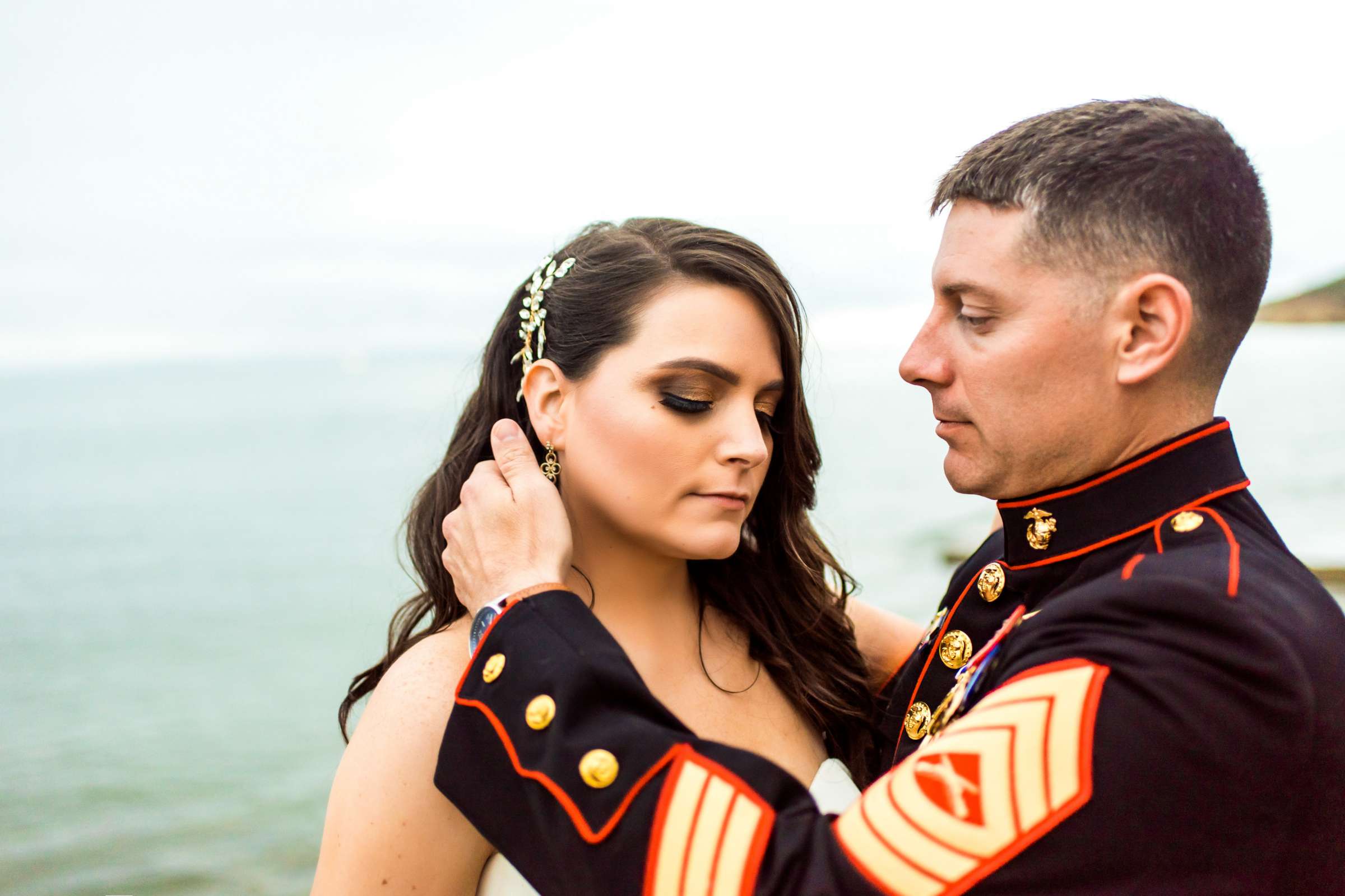 Ocean View Room Wedding coordinated by San Diego Life Events, Jenny and Brad Wedding Photo #131 by True Photography