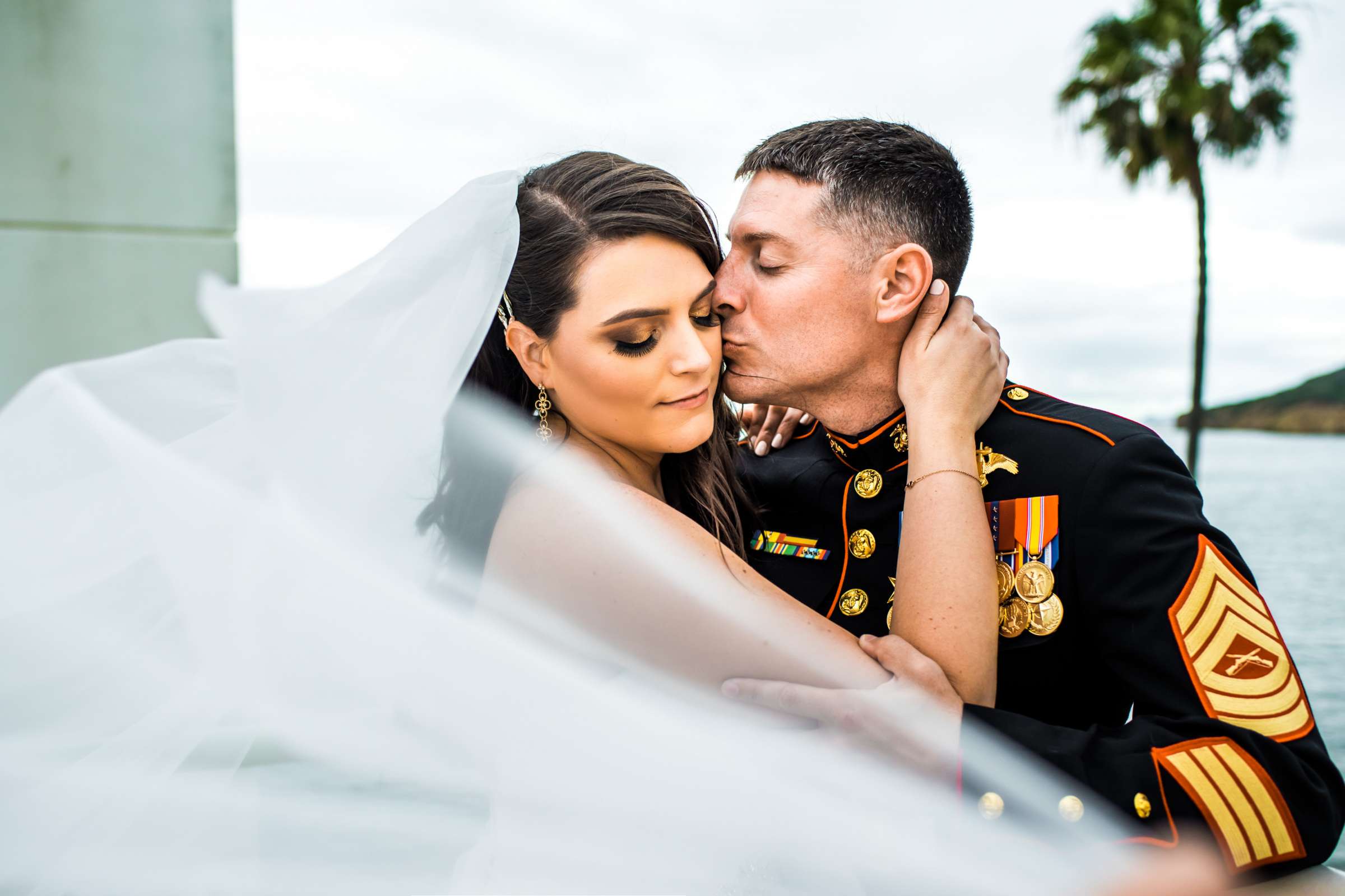 Ocean View Room Wedding coordinated by San Diego Life Events, Jenny and Brad Wedding Photo #36 by True Photography