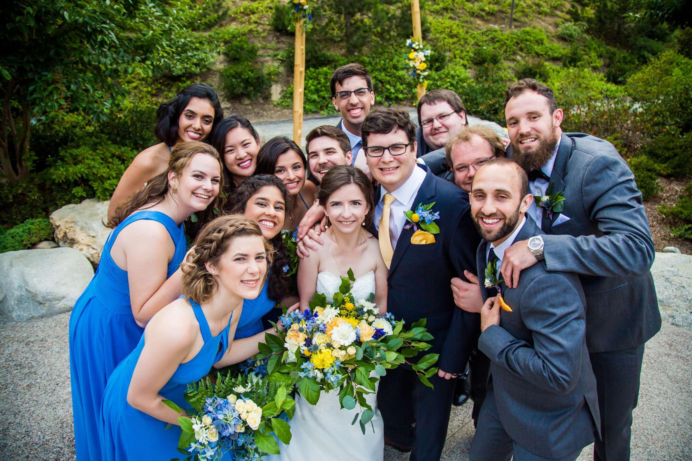 Japanese Friendship Garden Wedding coordinated by Elements of Style, Hailey and Peter Wedding Photo #11 by True Photography