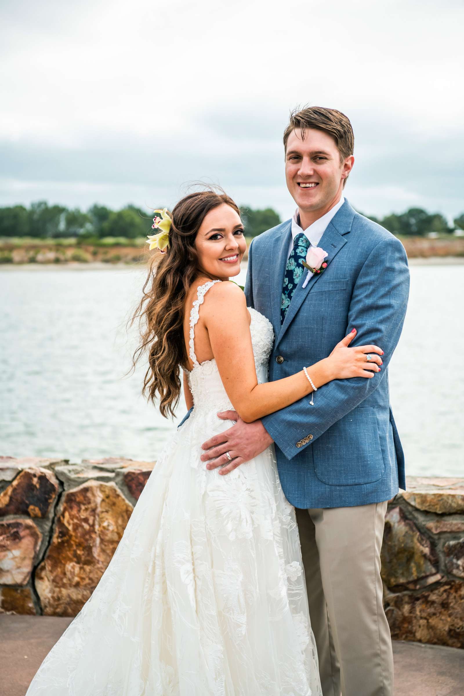 San Diego Mission Bay Resort Wedding coordinated by Cafe Au Love, Lauren and Adam Wedding Photo #2 by True Photography