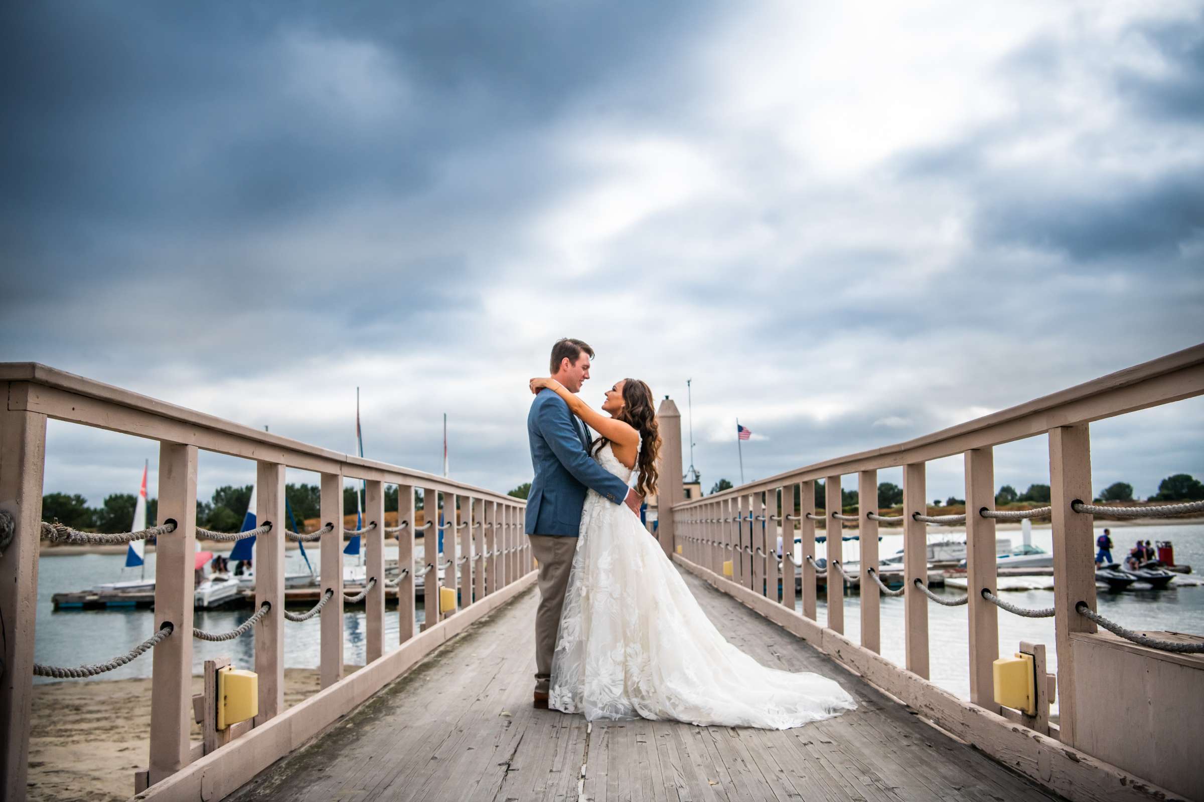 San Diego Mission Bay Resort Wedding coordinated by Cafe Au Love, Lauren and Adam Wedding Photo #8 by True Photography