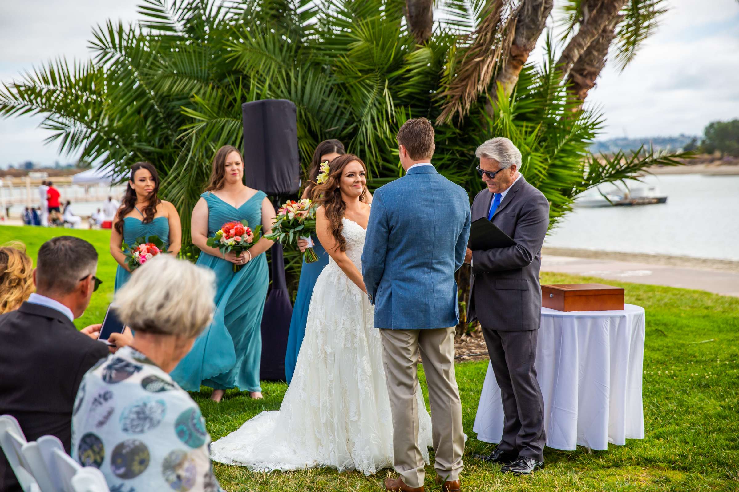 San Diego Mission Bay Resort Wedding coordinated by Cafe Au Love, Lauren and Adam Wedding Photo #70 by True Photography