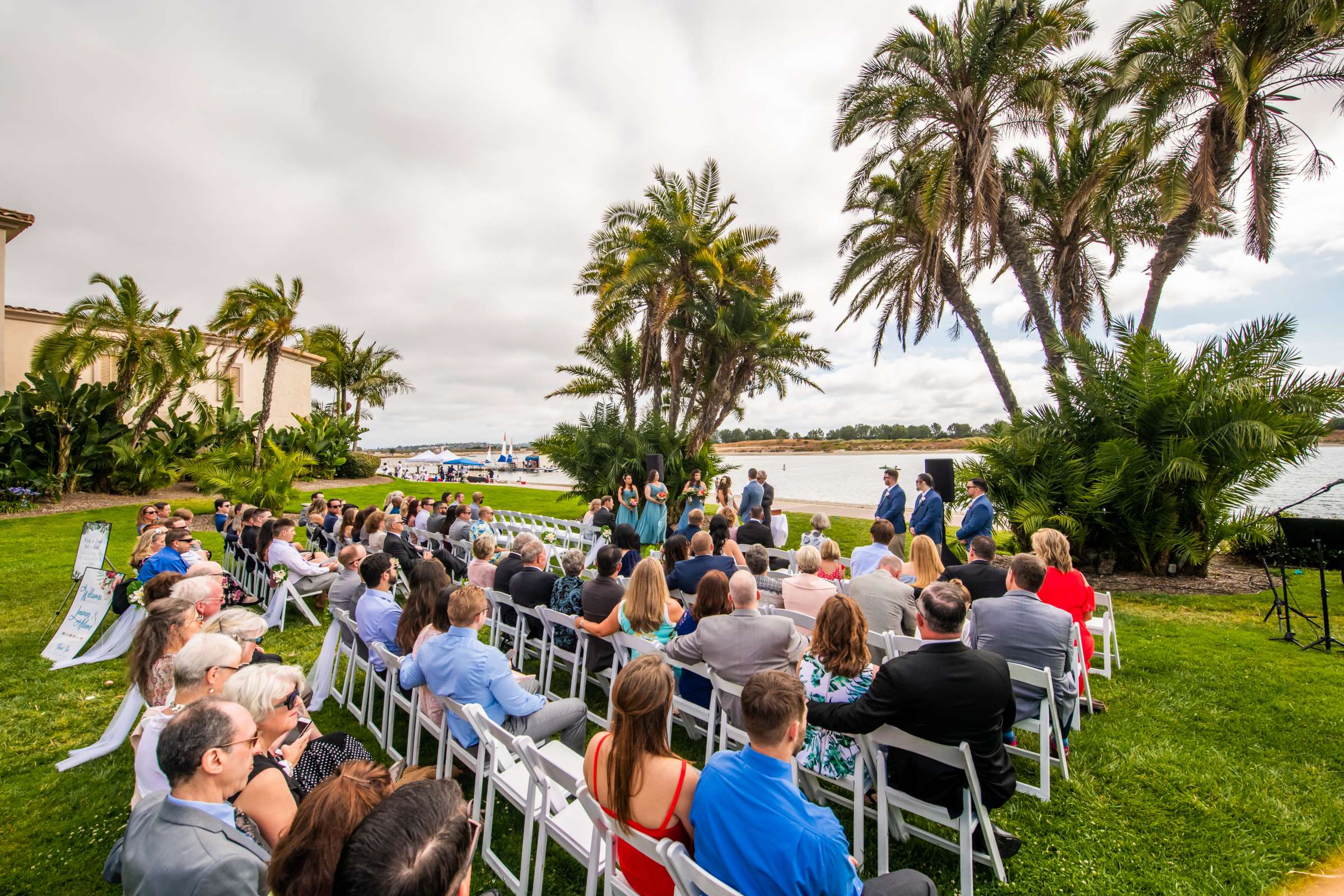 San Diego Mission Bay Resort Wedding coordinated by Cafe Au Love, Lauren and Adam Wedding Photo #75 by True Photography