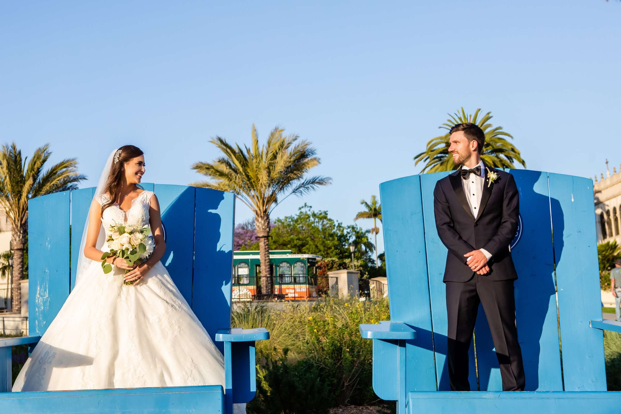 Bride and Groom at Tom Ham's Lighthouse Wedding, Brittany and Billy Wedding Photo #9 by True Photography