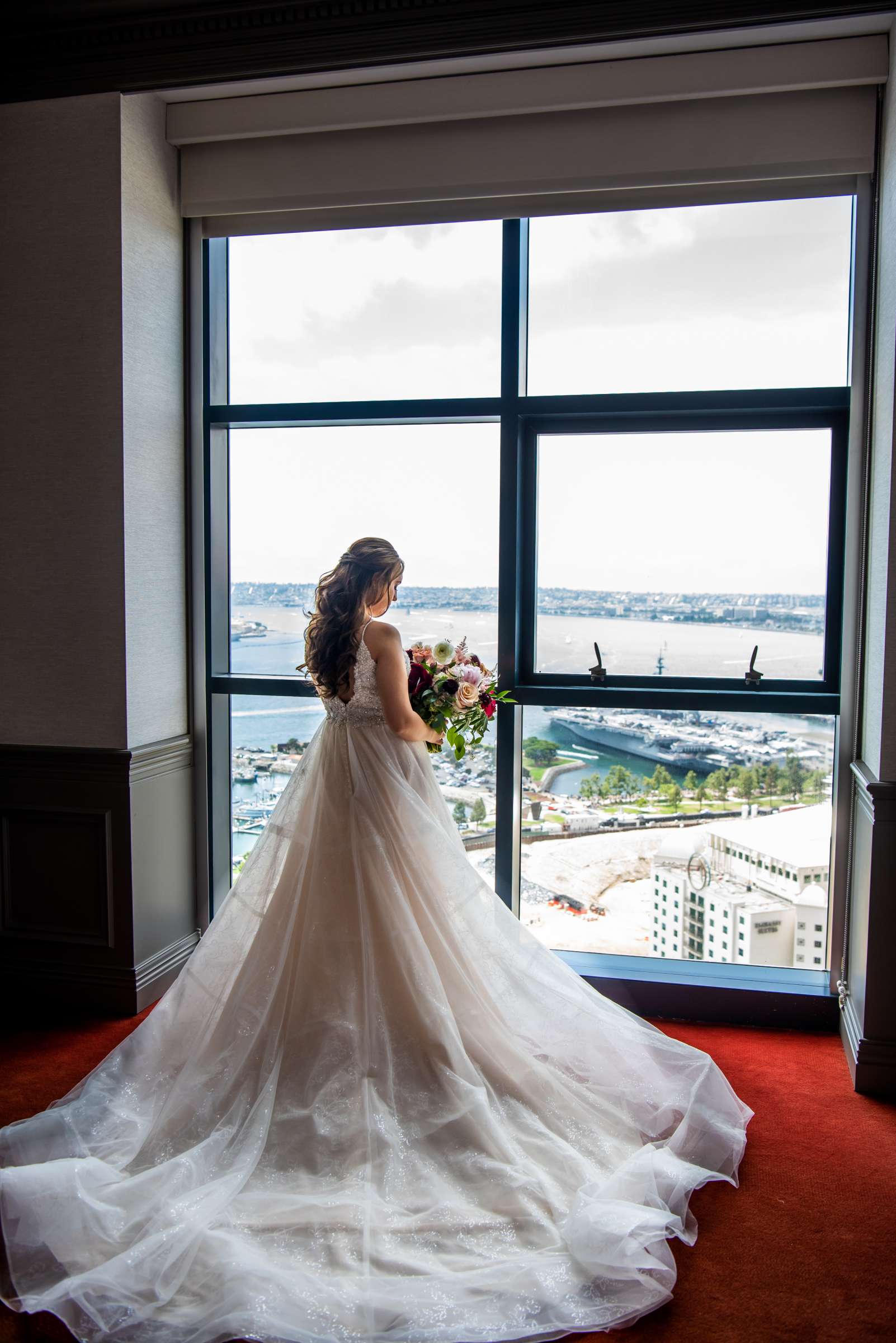 Manchester Grand Hyatt San Diego Wedding coordinated by First Comes Love Weddings & Events, Brittany and Chris Wedding Photo #4 by True Photography