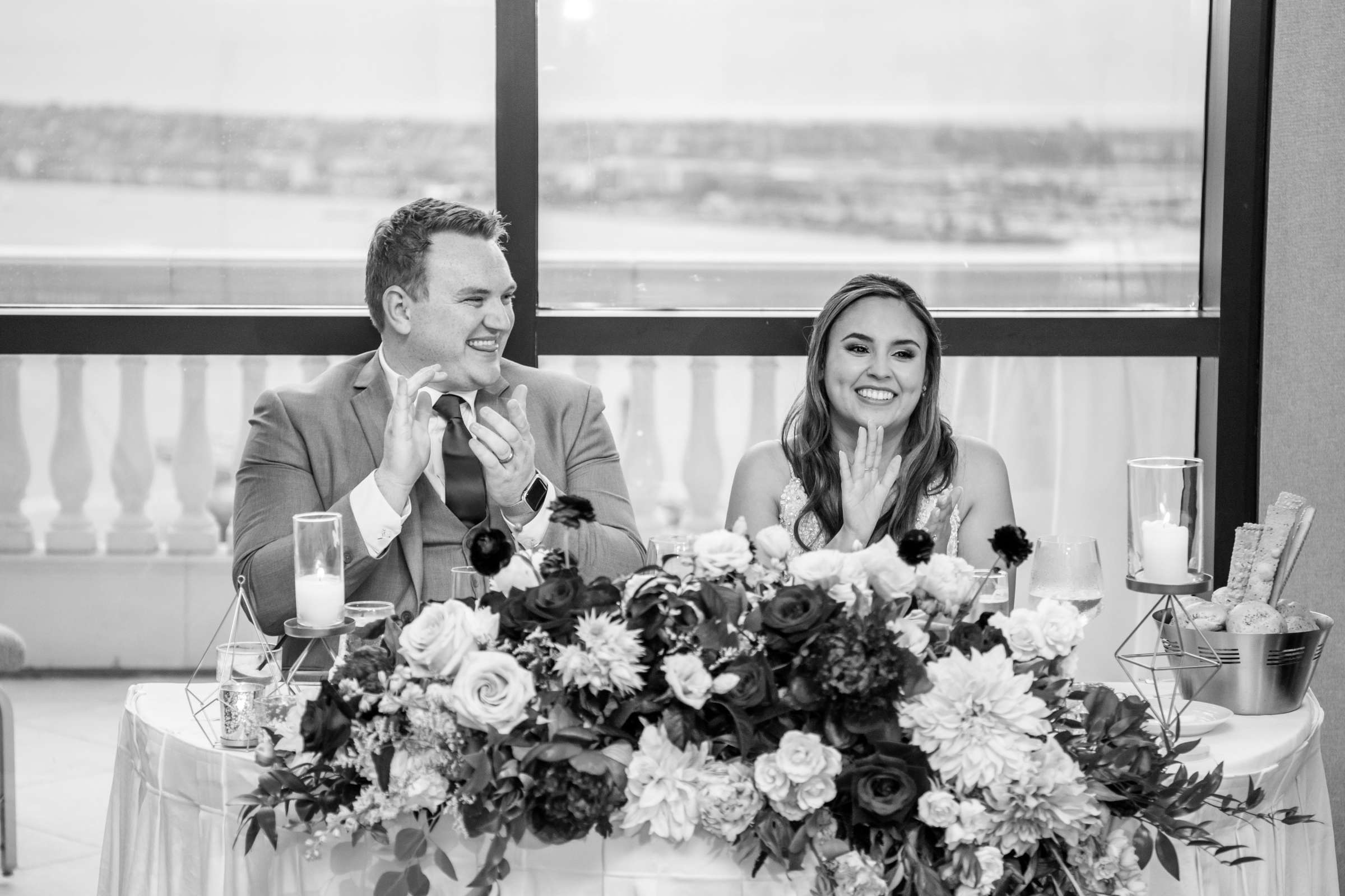 Manchester Grand Hyatt San Diego Wedding coordinated by First Comes Love Weddings & Events, Brittany and Chris Wedding Photo #120 by True Photography