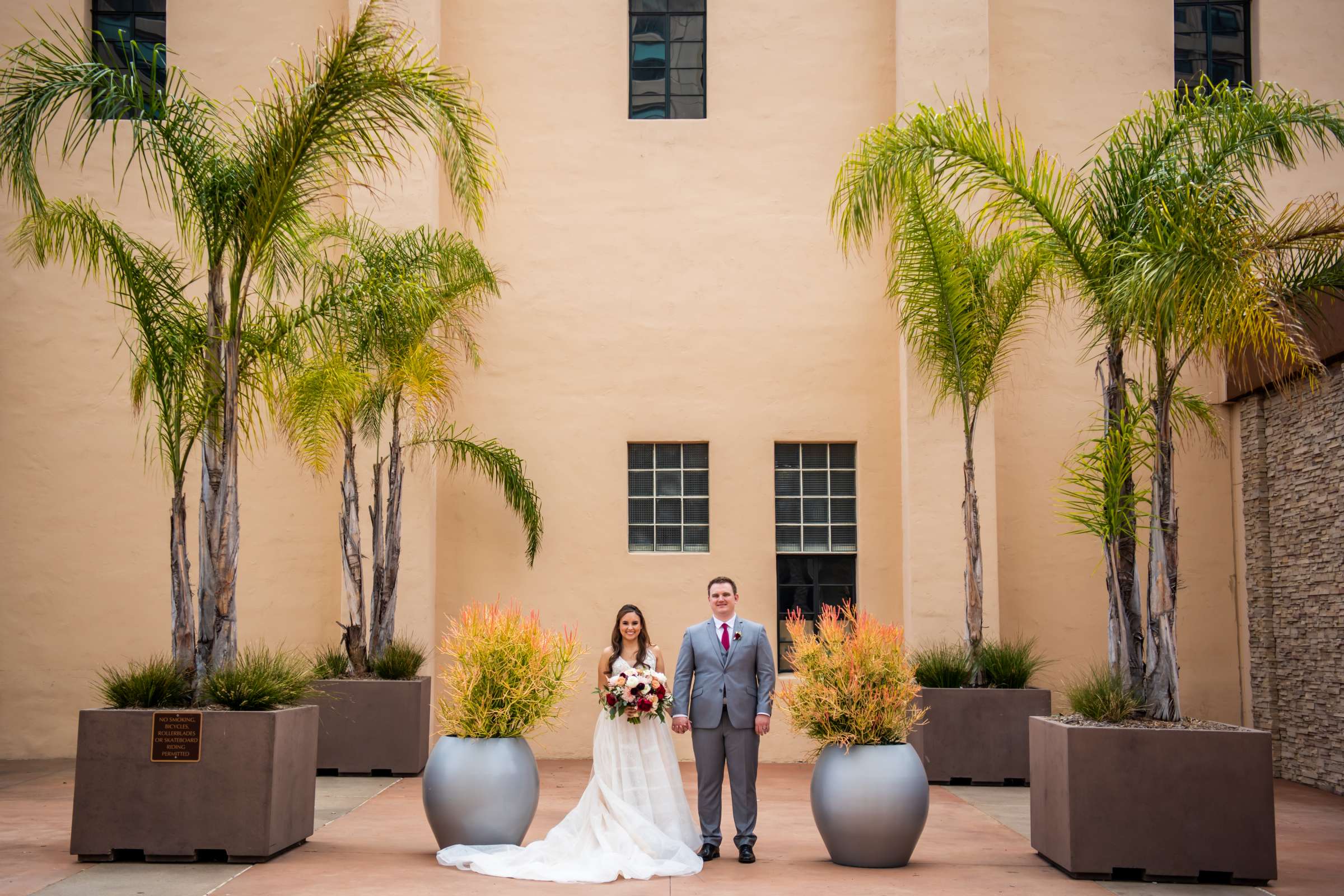 Manchester Grand Hyatt San Diego Wedding coordinated by First Comes Love Weddings & Events, Brittany and Chris Wedding Photo #1 by True Photography